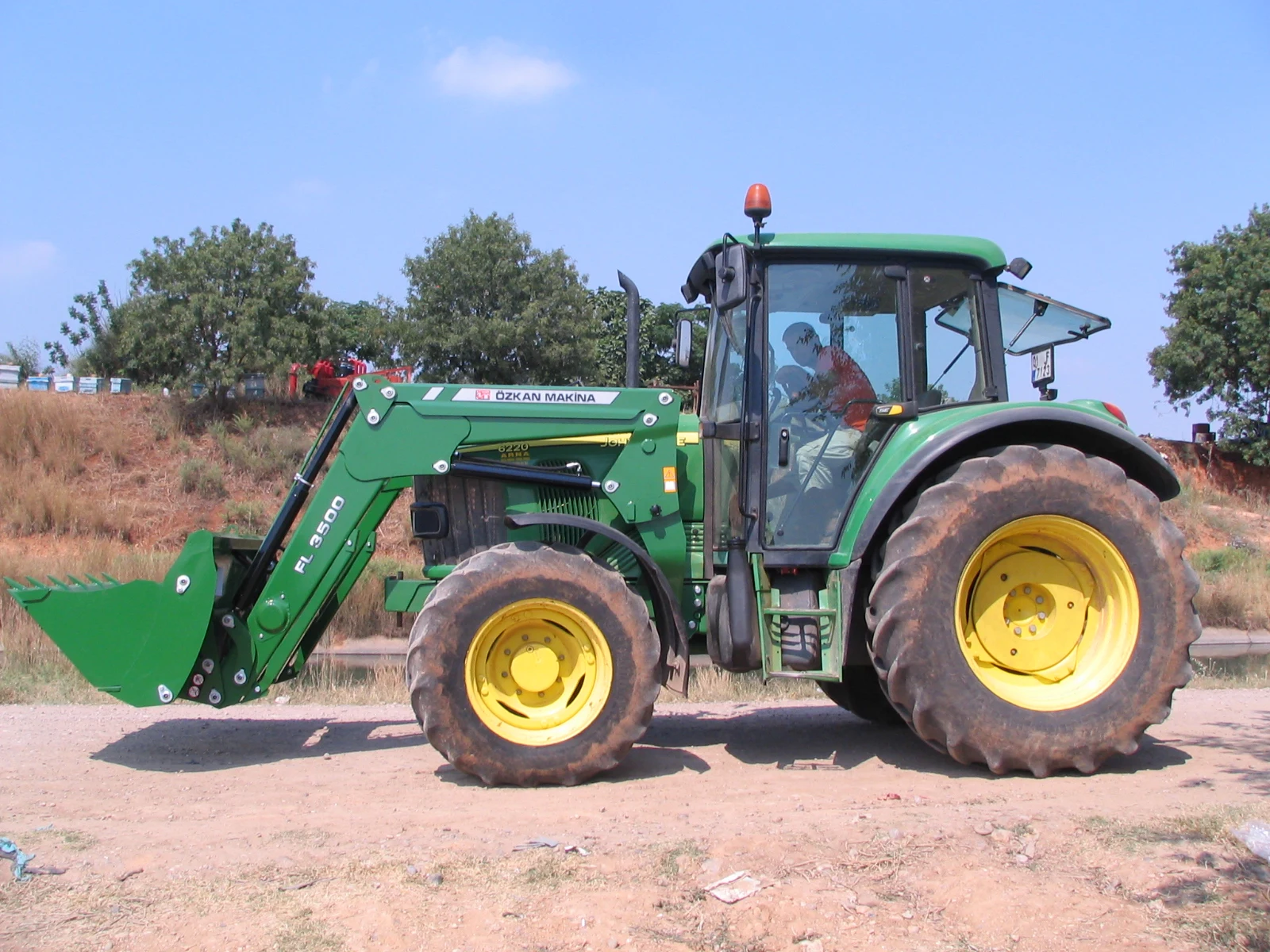 John Deere 6220 Özkan Makina uygulama 22