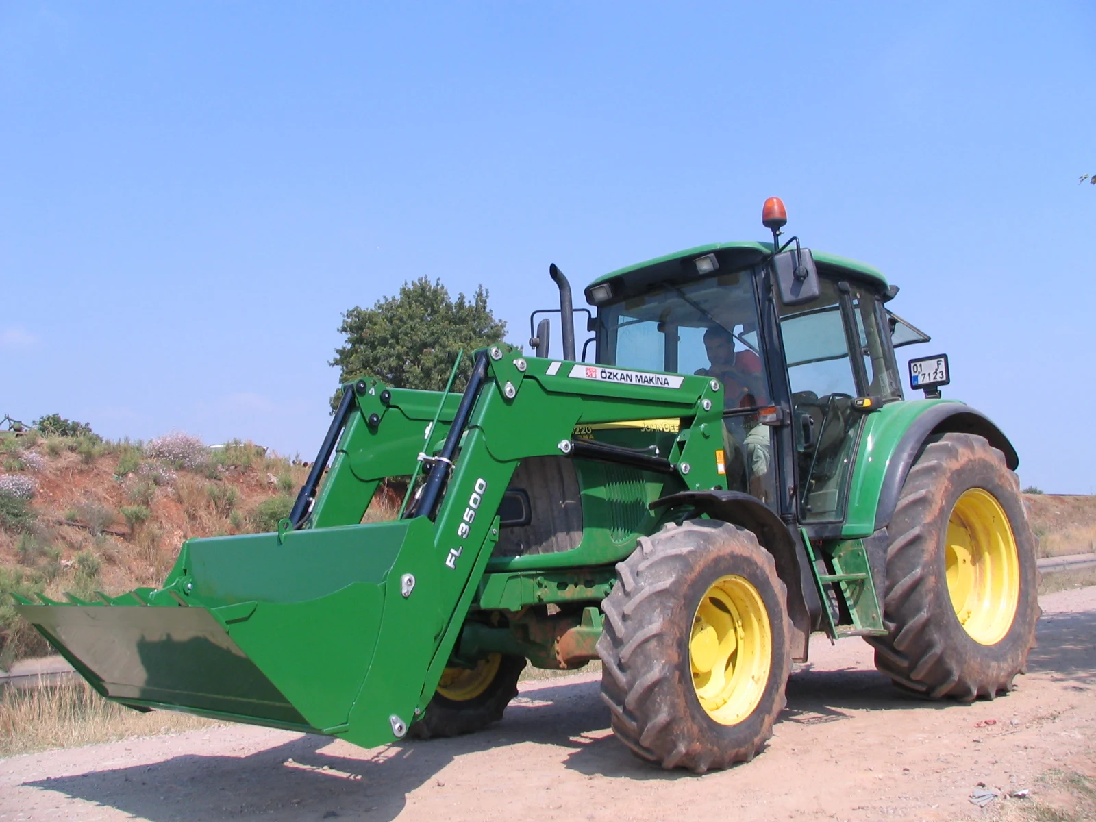John Deere 6220 Özkan Makina uygulama 23