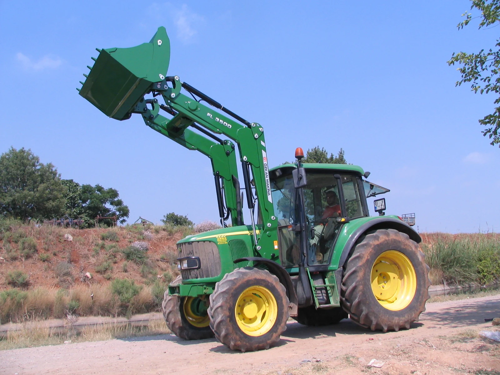 John Deere 6220 Özkan Makina uygulama 24