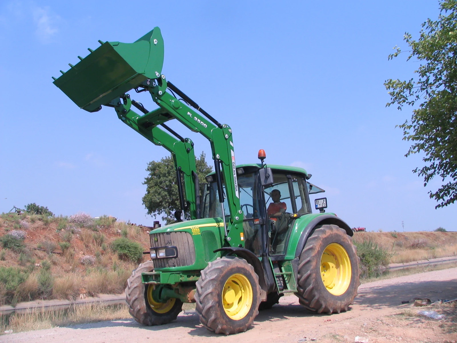 John Deere 6220 Özkan Makina uygulama 25