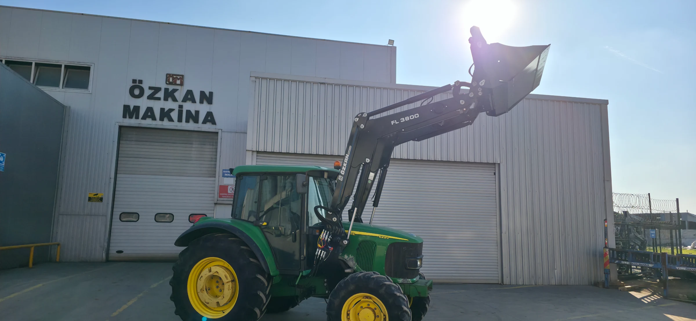 John Deere 6220 Özkan Makina uygulama 11