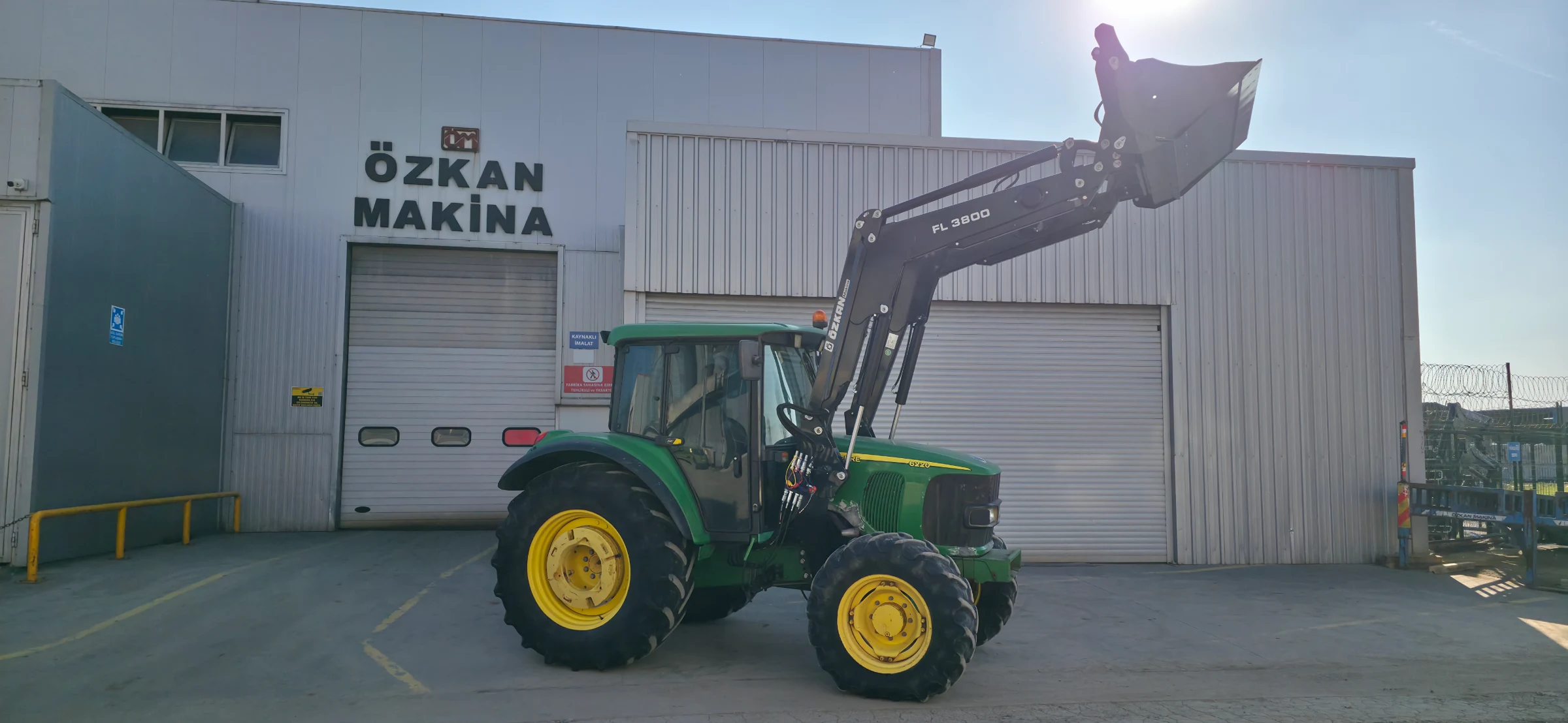 John Deere 6220 Özkan Makina uygulama 14