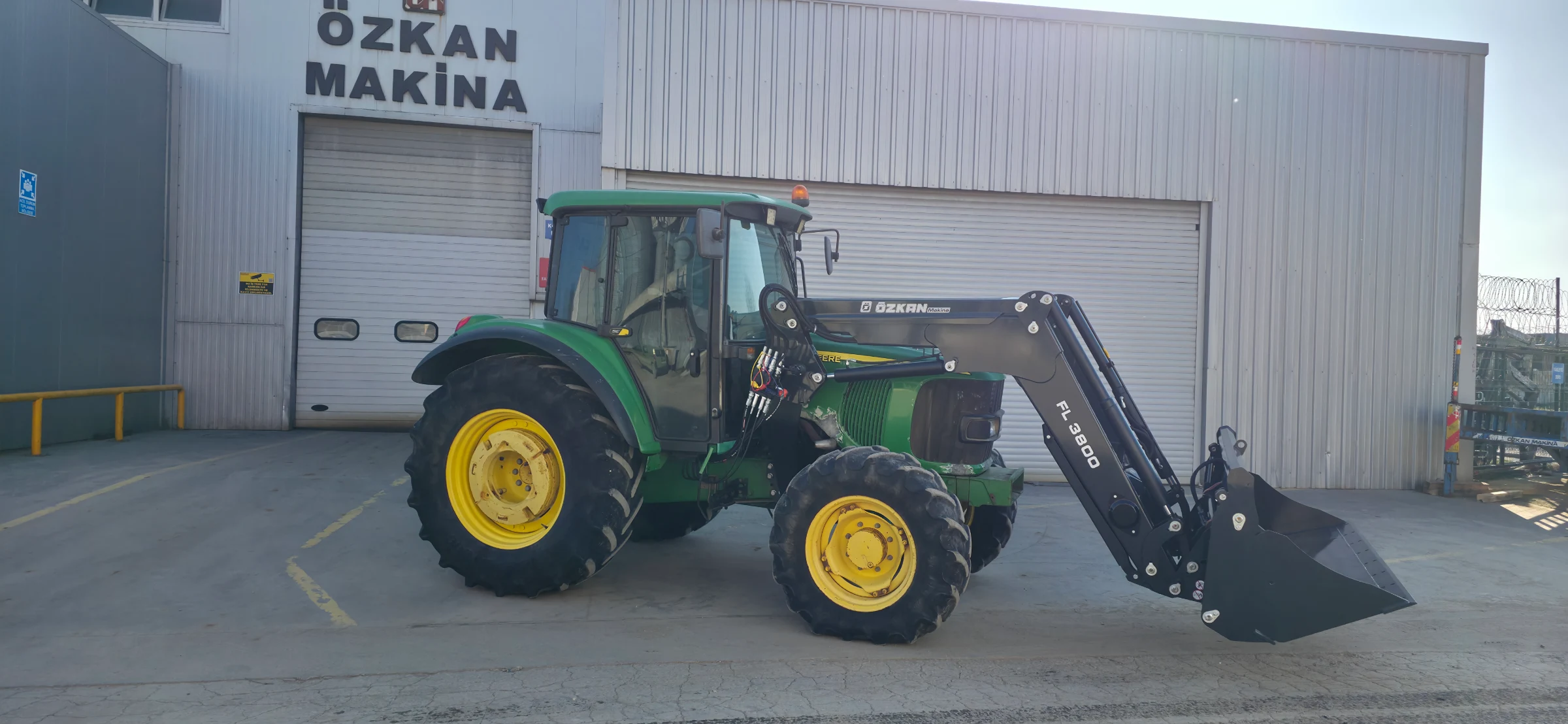 John Deere 6220 Özkan Makina uygulama 15