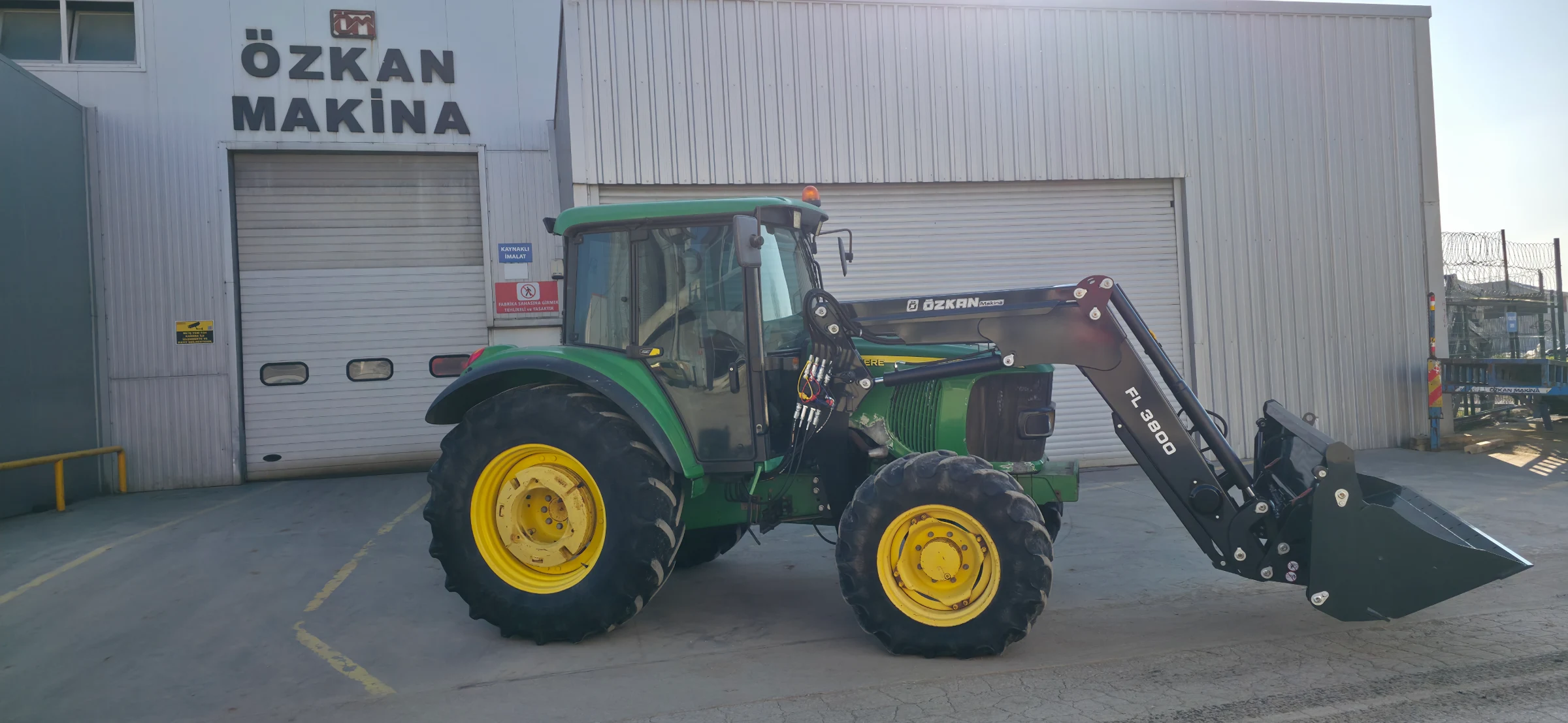 John Deere 6220 Özkan Makina uygulama 16