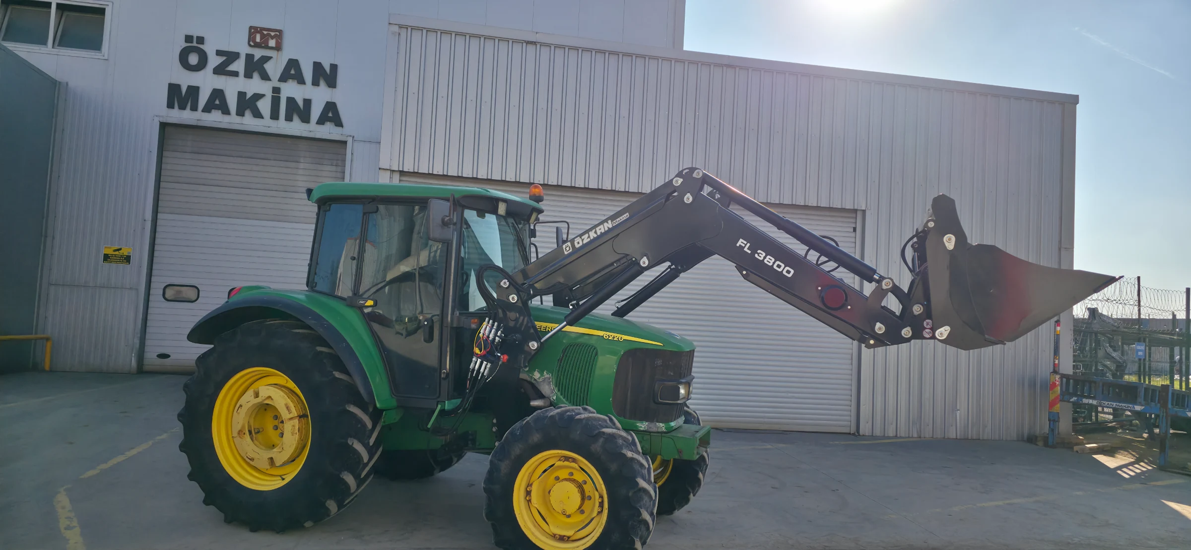 John Deere 6220 Özkan Makina uygulama 17