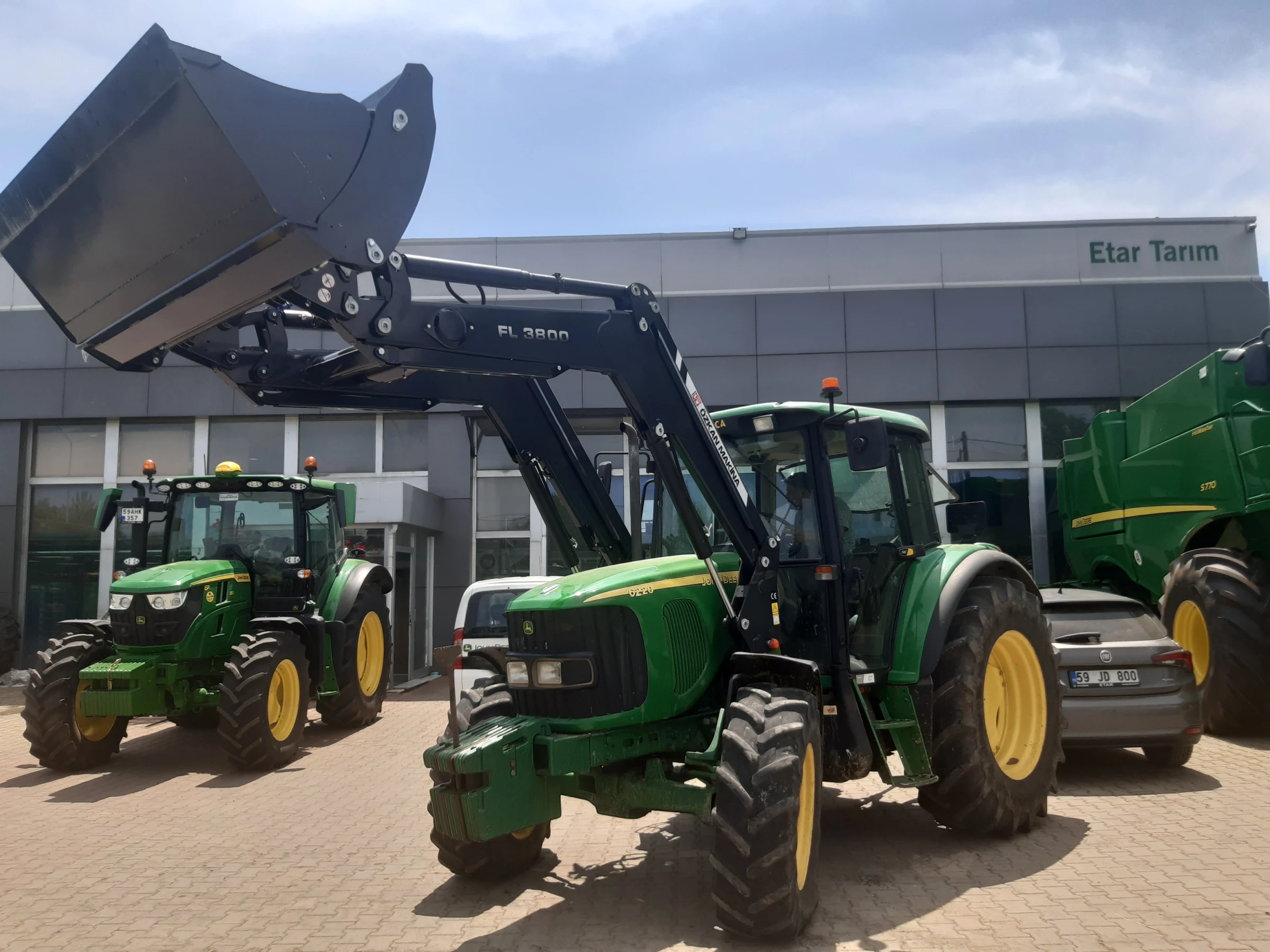 John Deere 6220 Özkan Makina uygulama 2