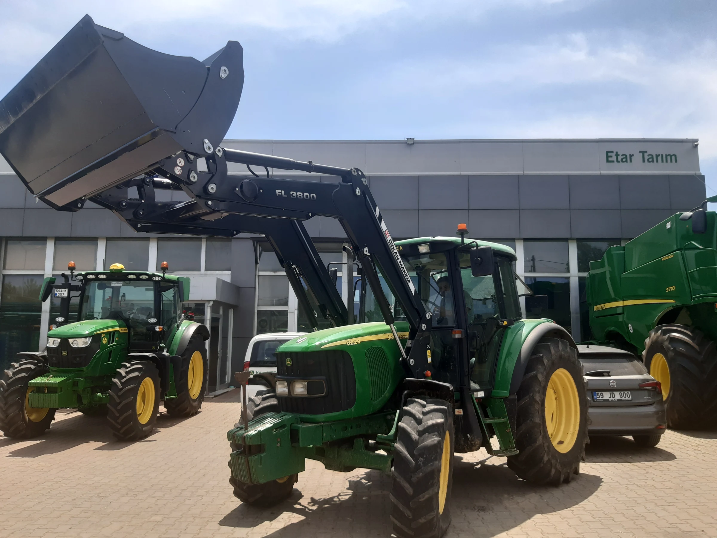 John Deere 6220 Özkan Makina uygulama 3