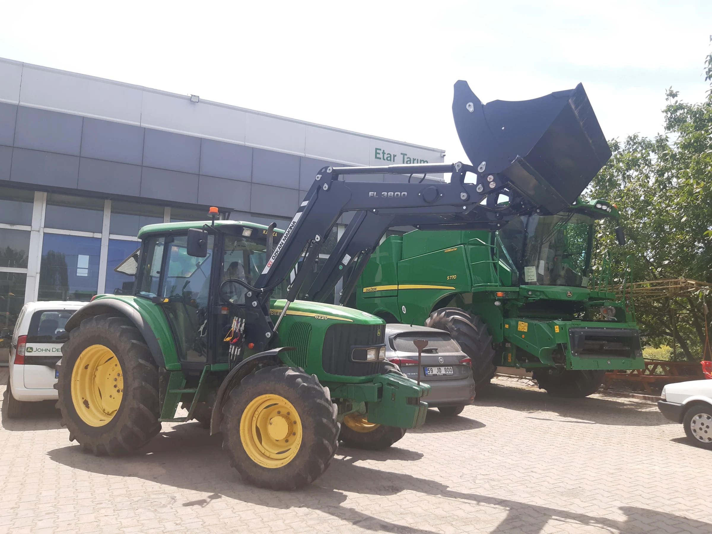 John Deere 6220 Özkan Makina uygulama 4