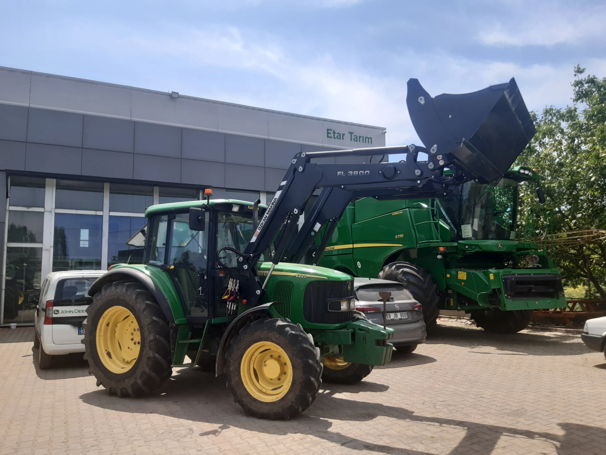 John Deere 6220 Özkan Makina uygulama 5