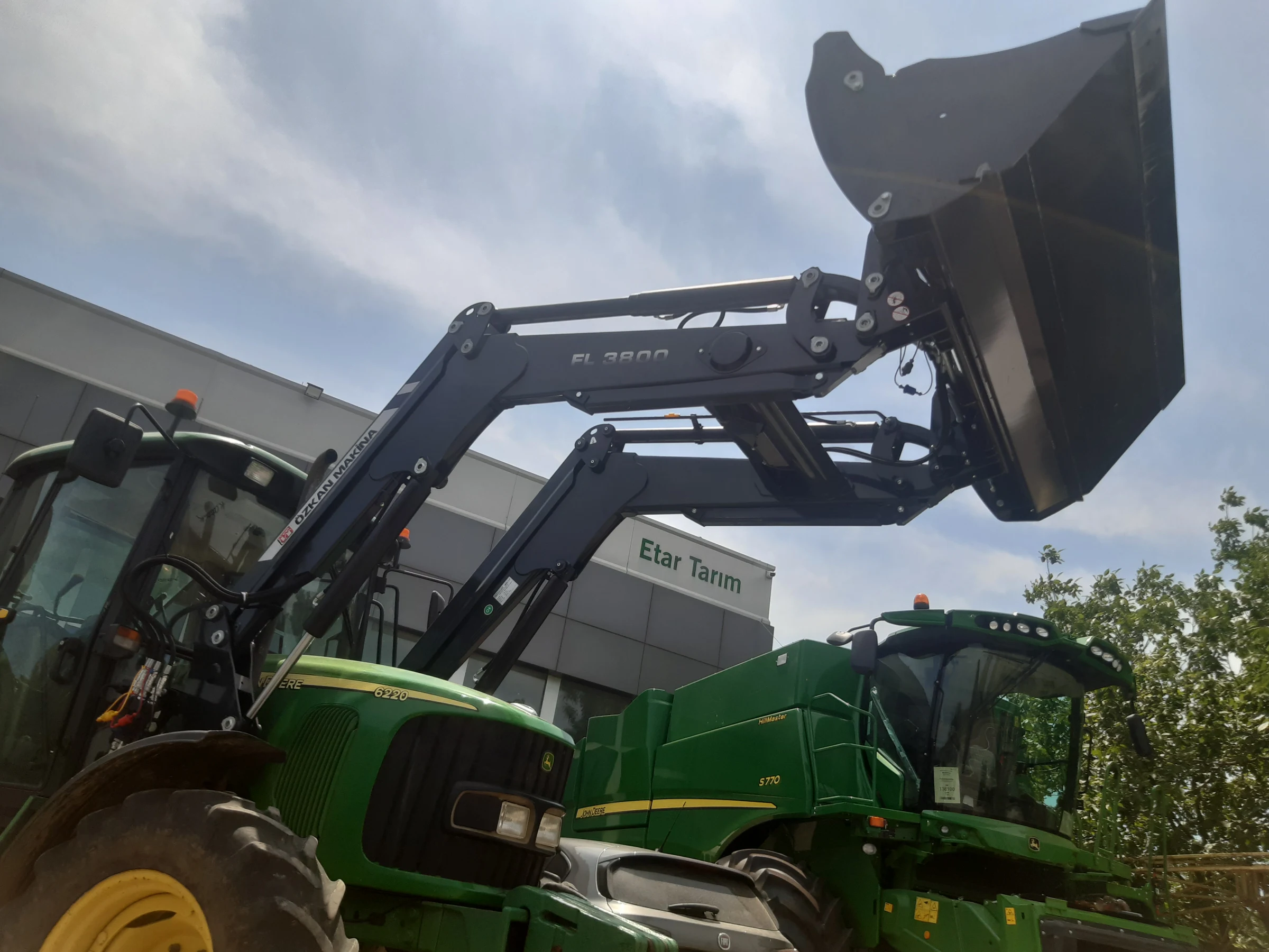 John Deere 6220 Özkan Makina uygulama 6