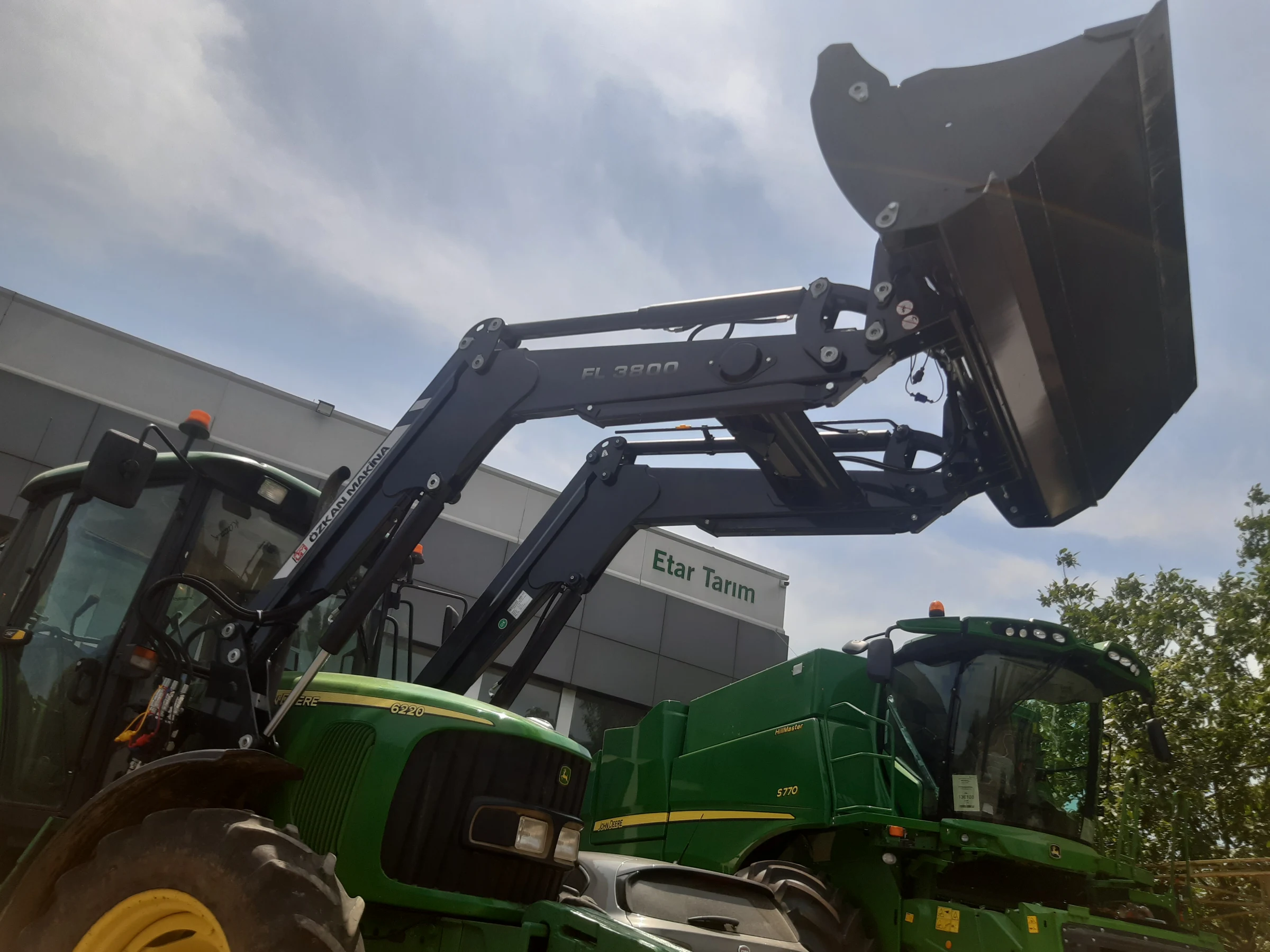 John Deere 6220 Özkan Makina uygulama 7
