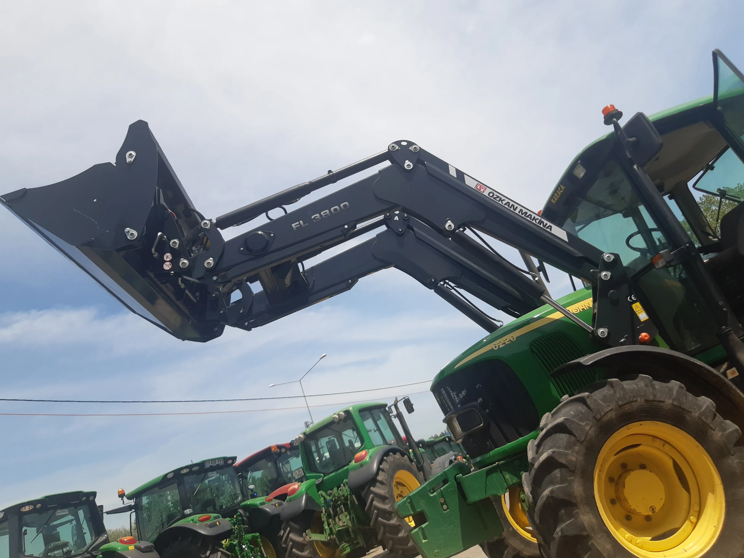 John Deere 6220 Özkan Makina uygulama 9