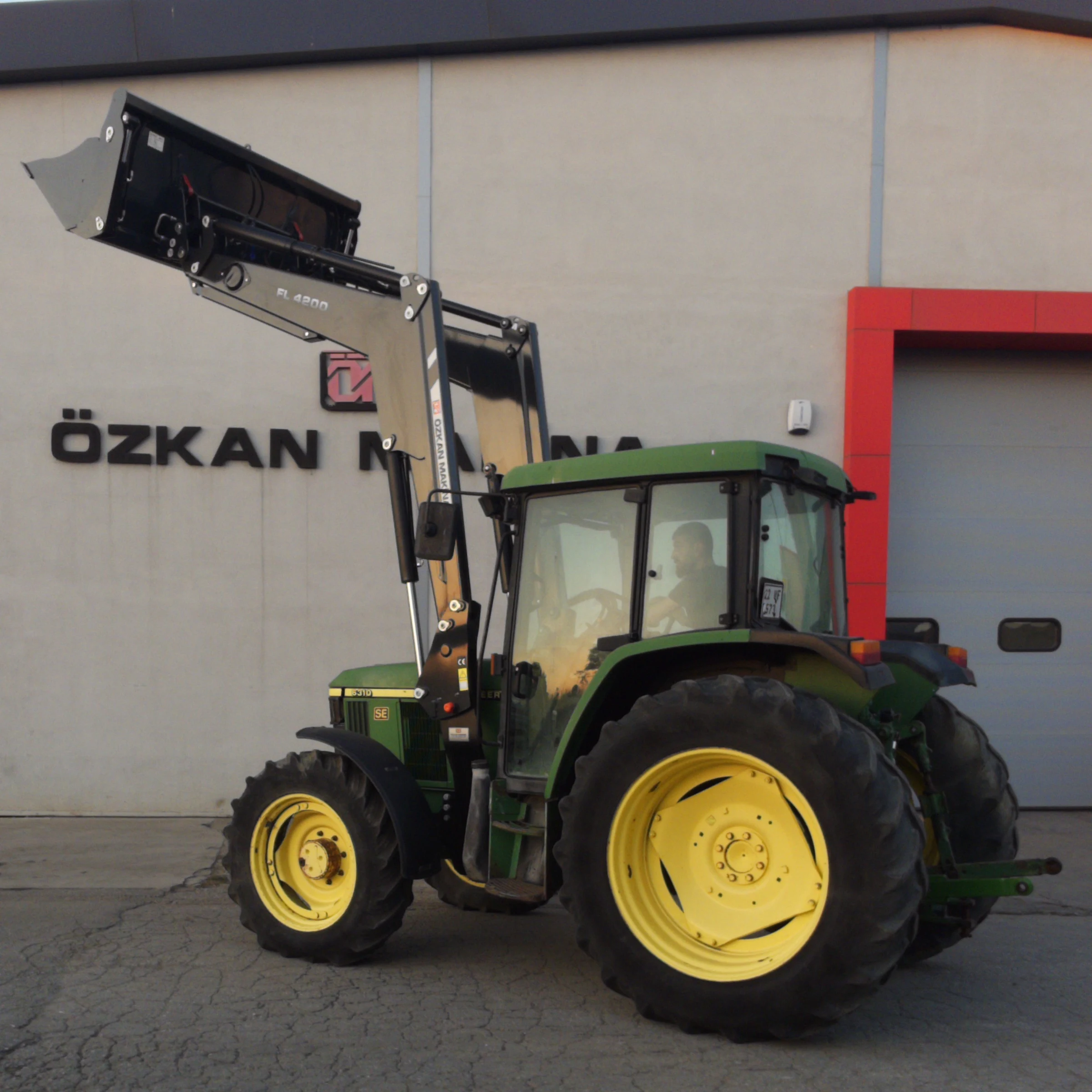 John Deere 6310 Özkan Makina uygulama 1