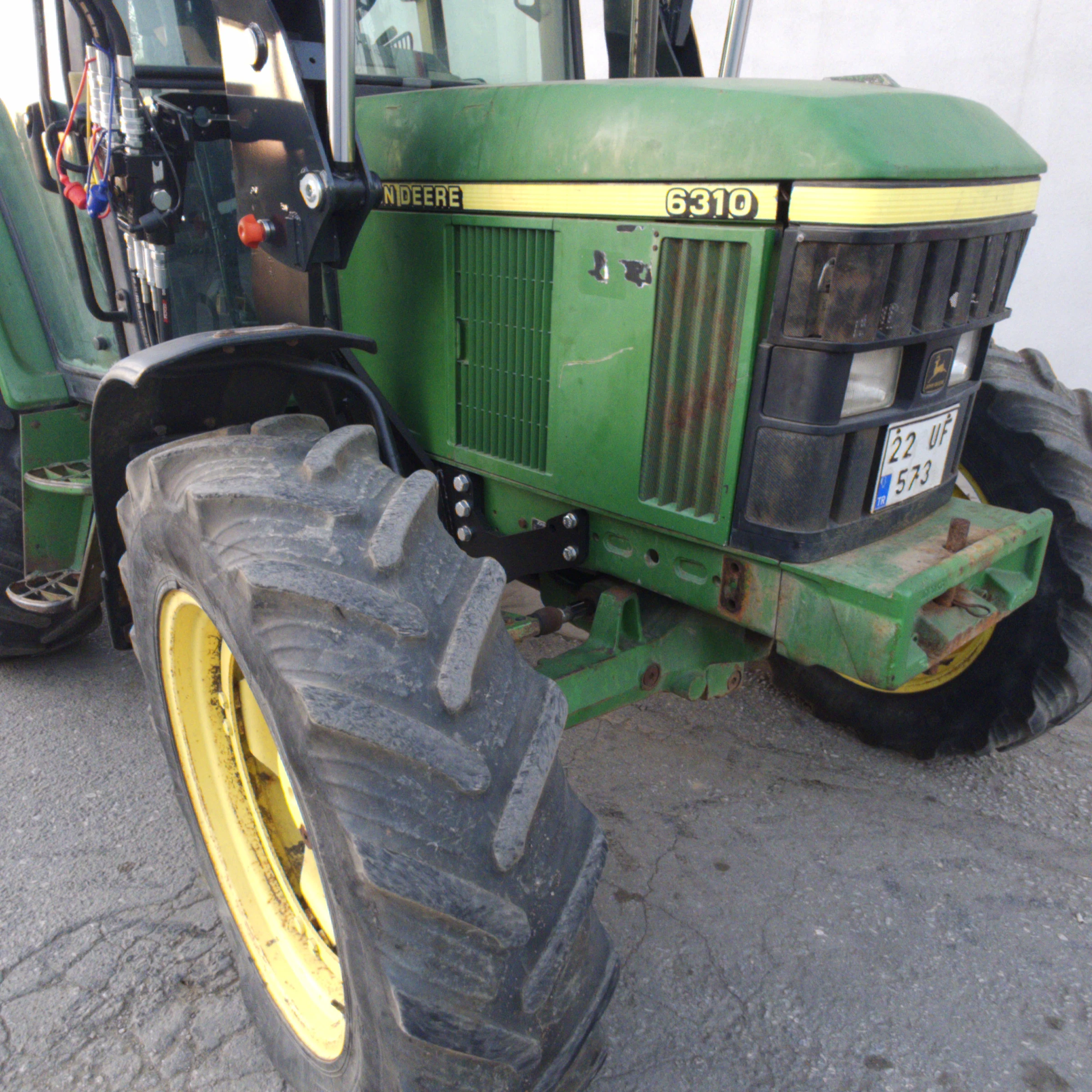 John Deere 6310 Özkan Makina uygulama 11
