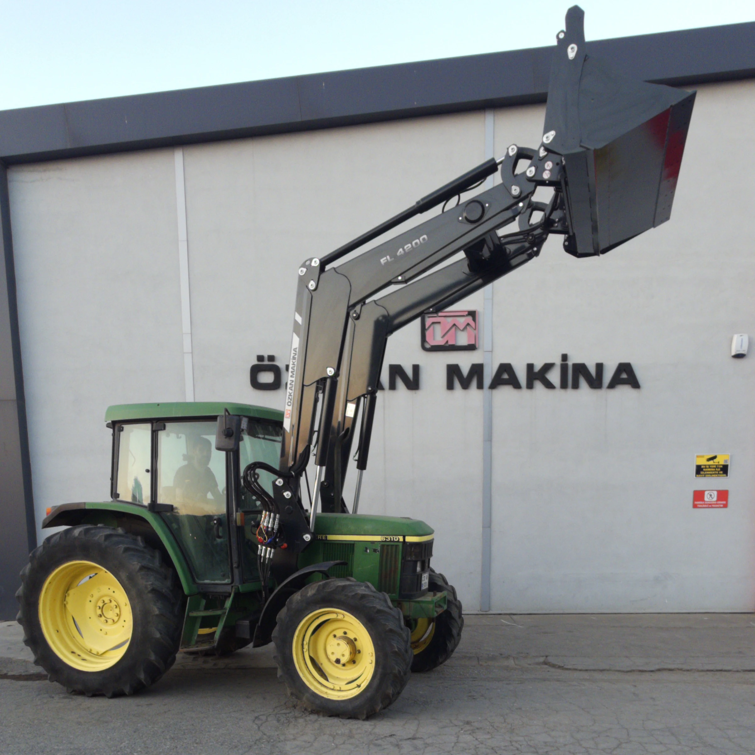 John Deere 6310 Özkan Makina uygulama 12
