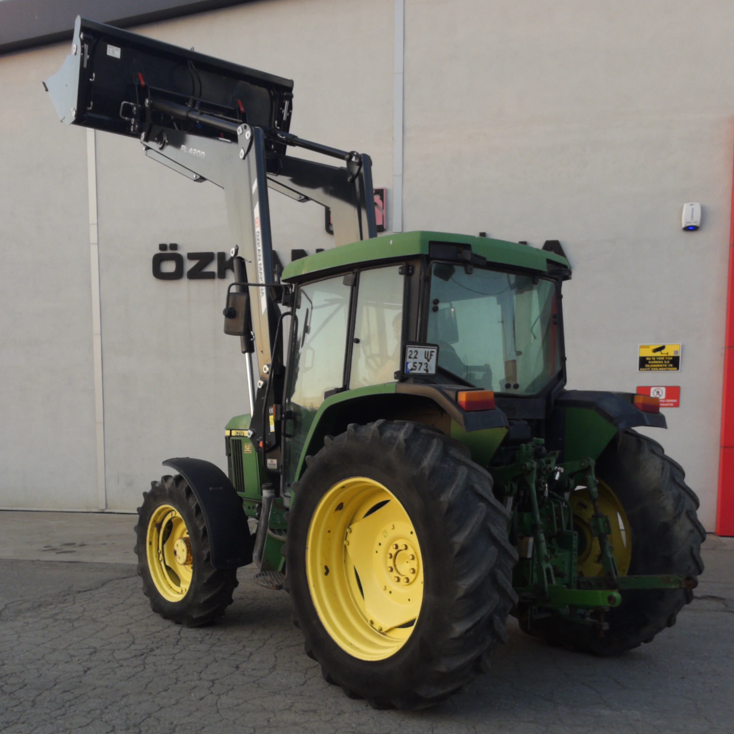 John Deere 6310 Özkan Makina uygulama 2