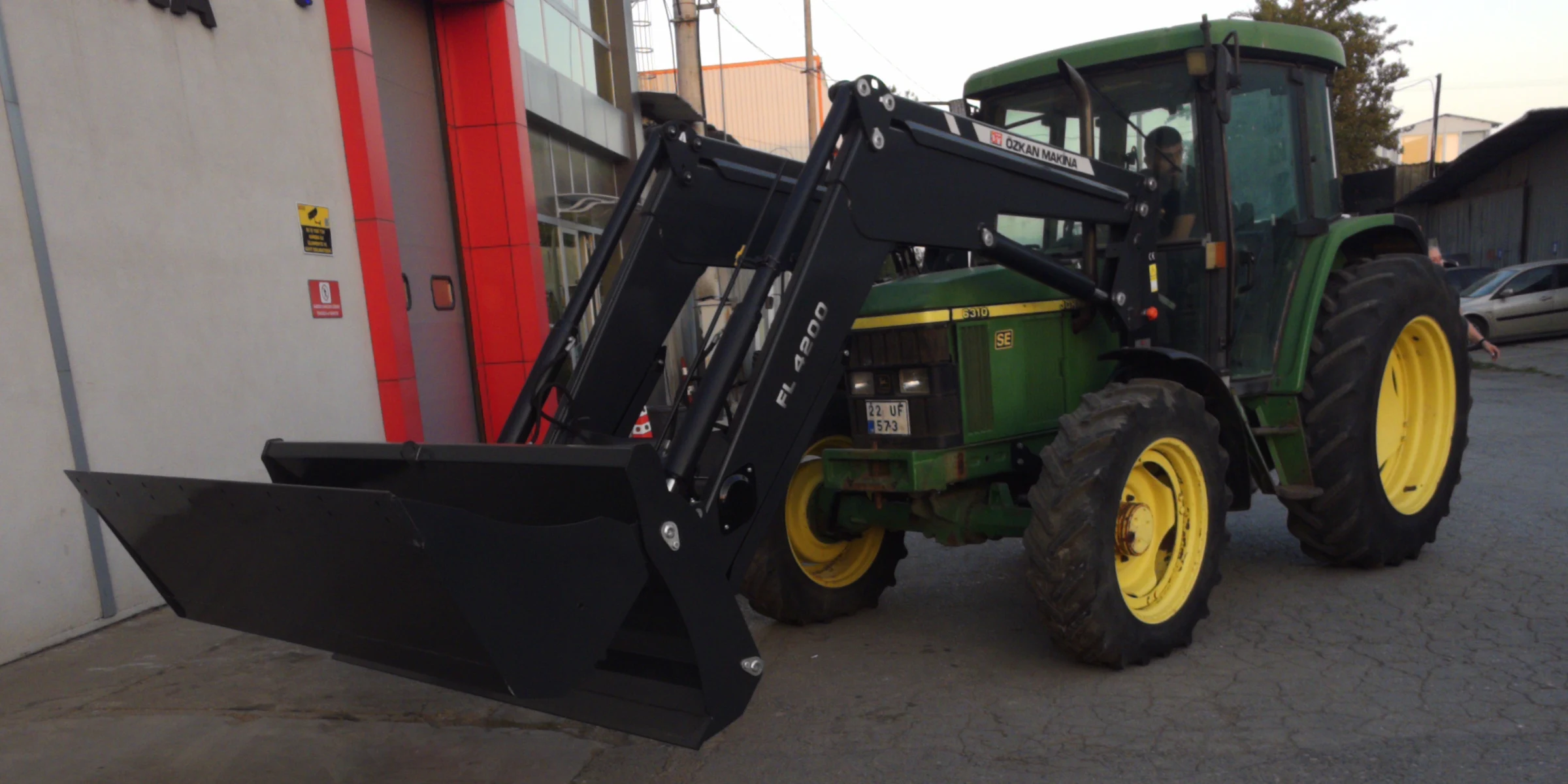 John Deere 6310 Özkan Makina uygulama 6