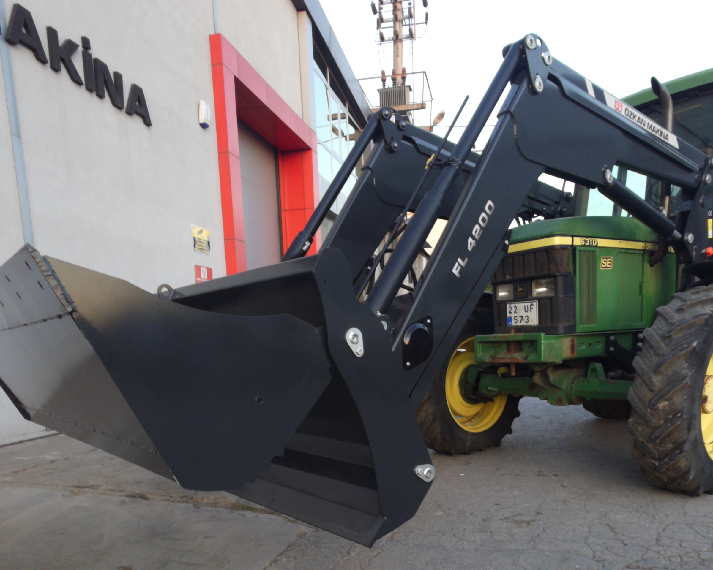 John Deere 6310 Özkan Makina uygulama 7