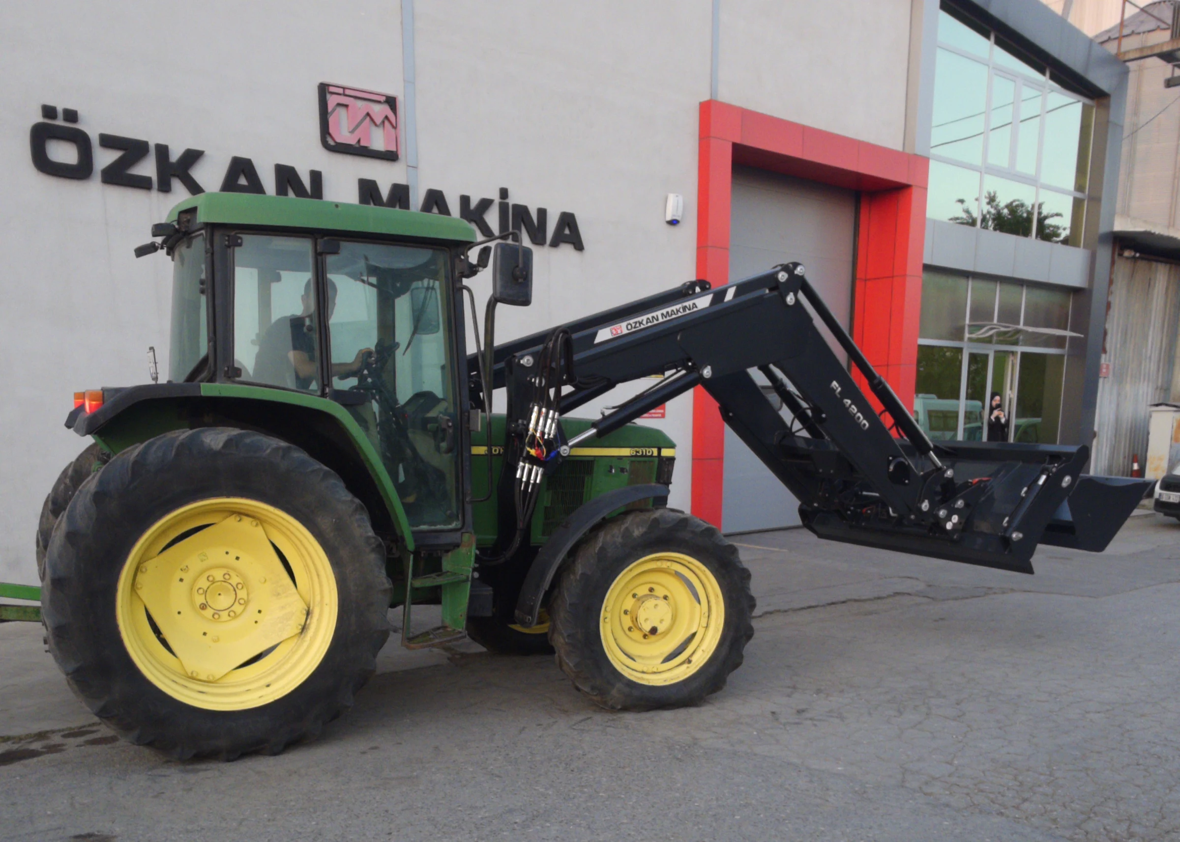John Deere 6310 Özkan Makina uygulama 8