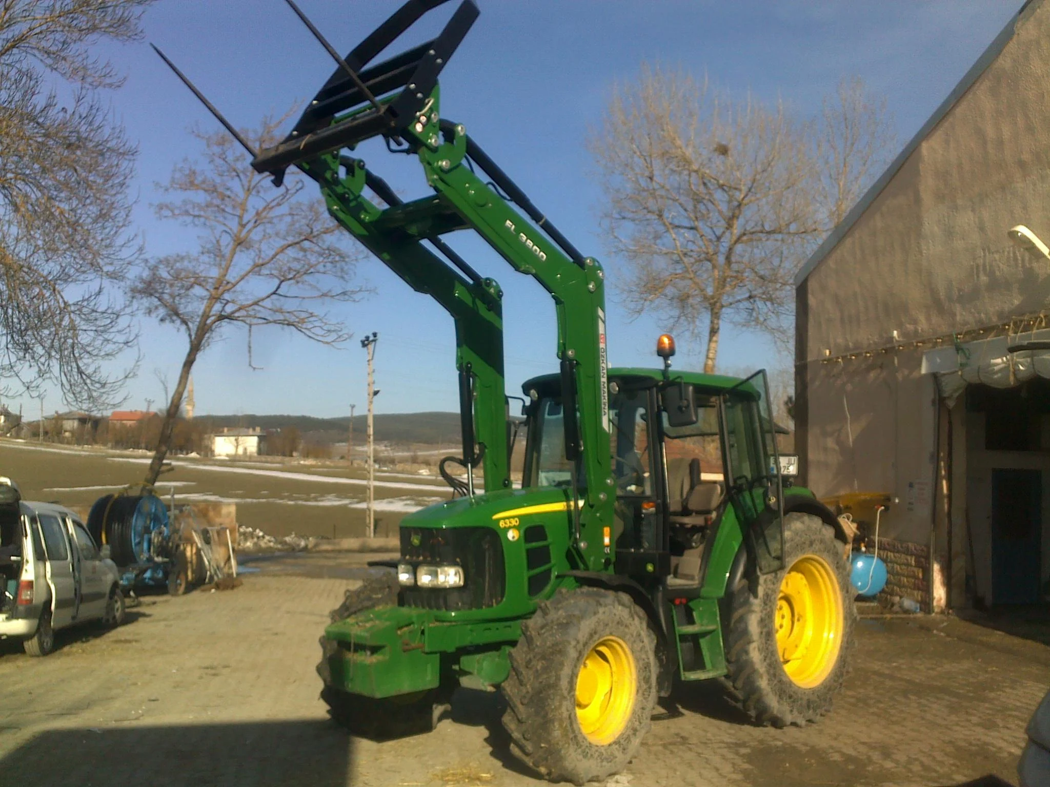 John Deere 6330 Özkan Makina uygulama 5