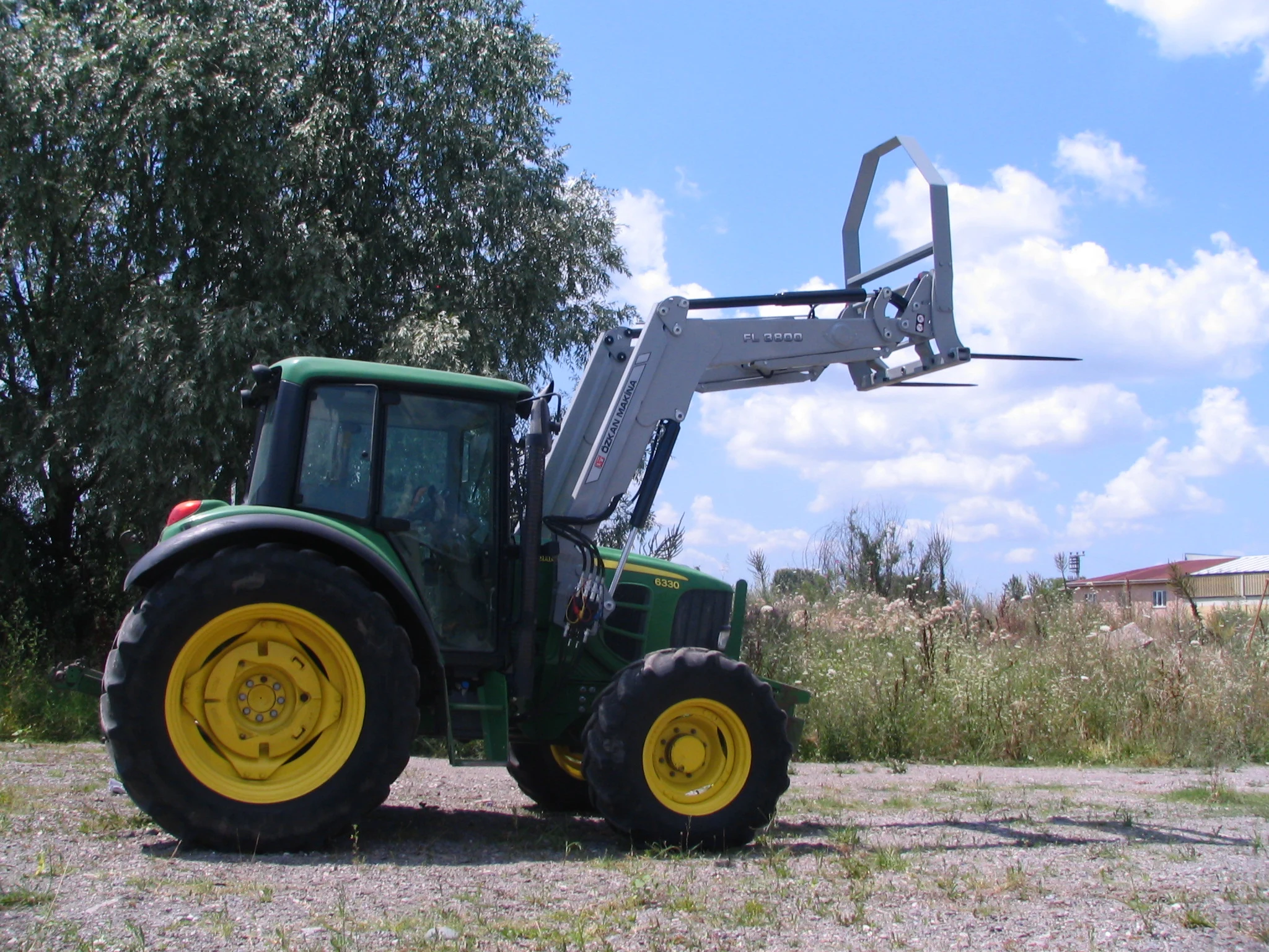 John Deere 6330 Özkan Makina uygulama 6