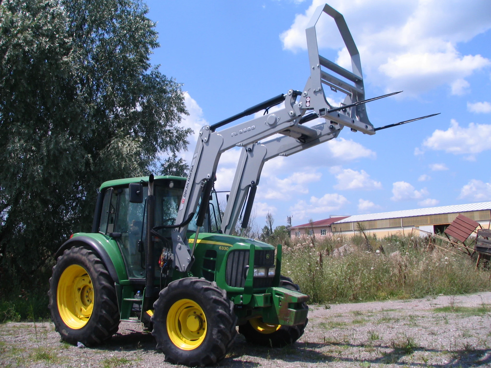 John Deere 6330 Özkan Makina uygulama 9