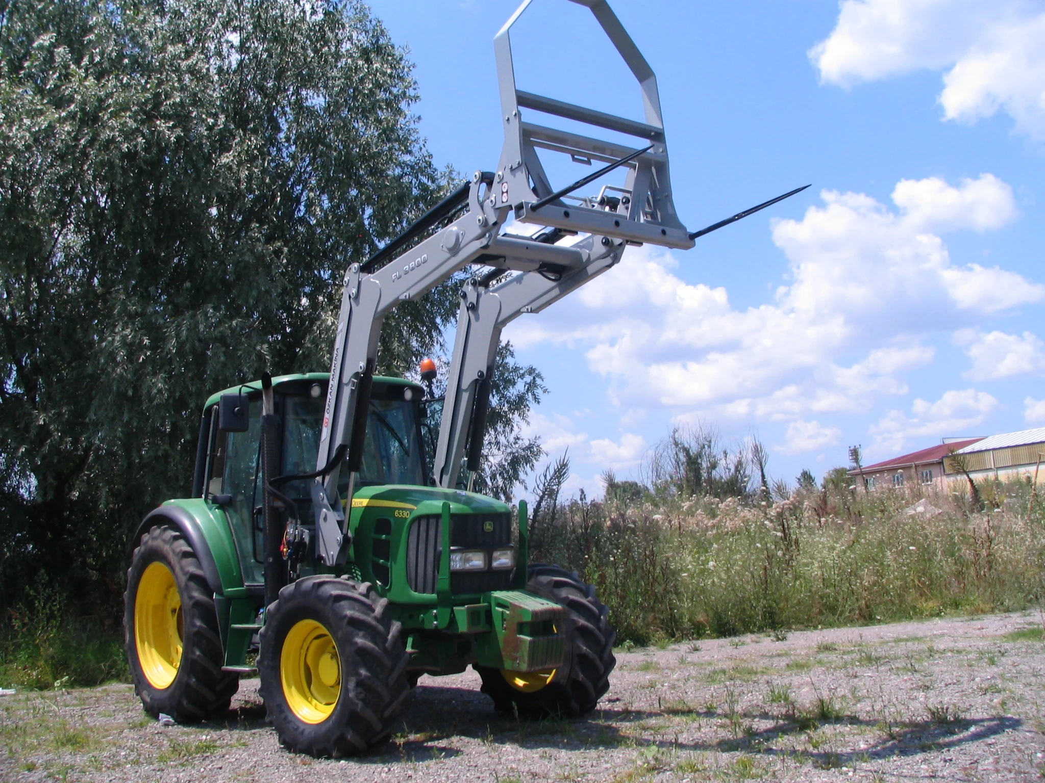 John Deere 6330 Özkan Makina uygulama 10
