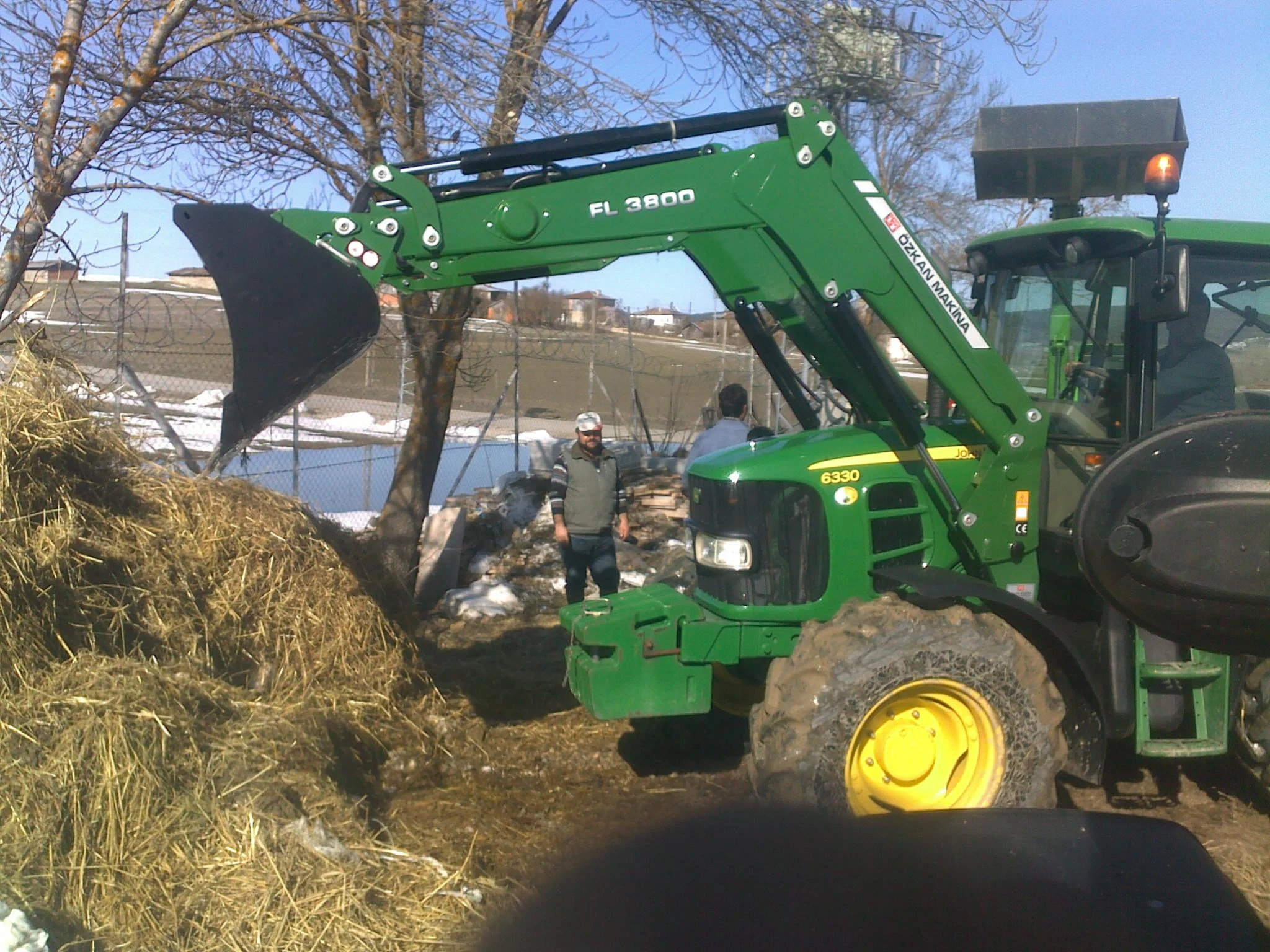 John Deere 6330 Özkan Makina uygulama 11