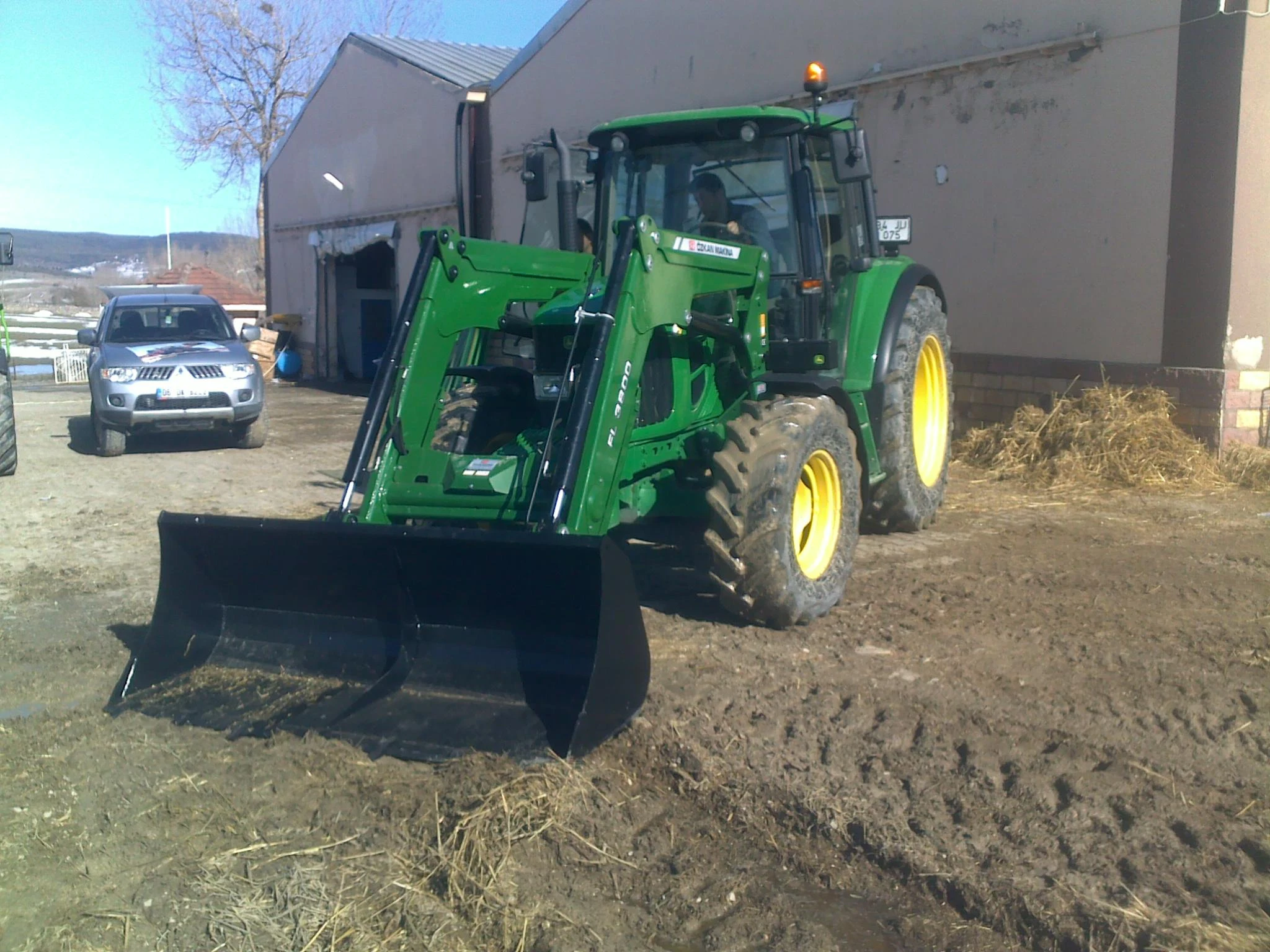 John Deere 6330 Özkan Makina uygulama 1