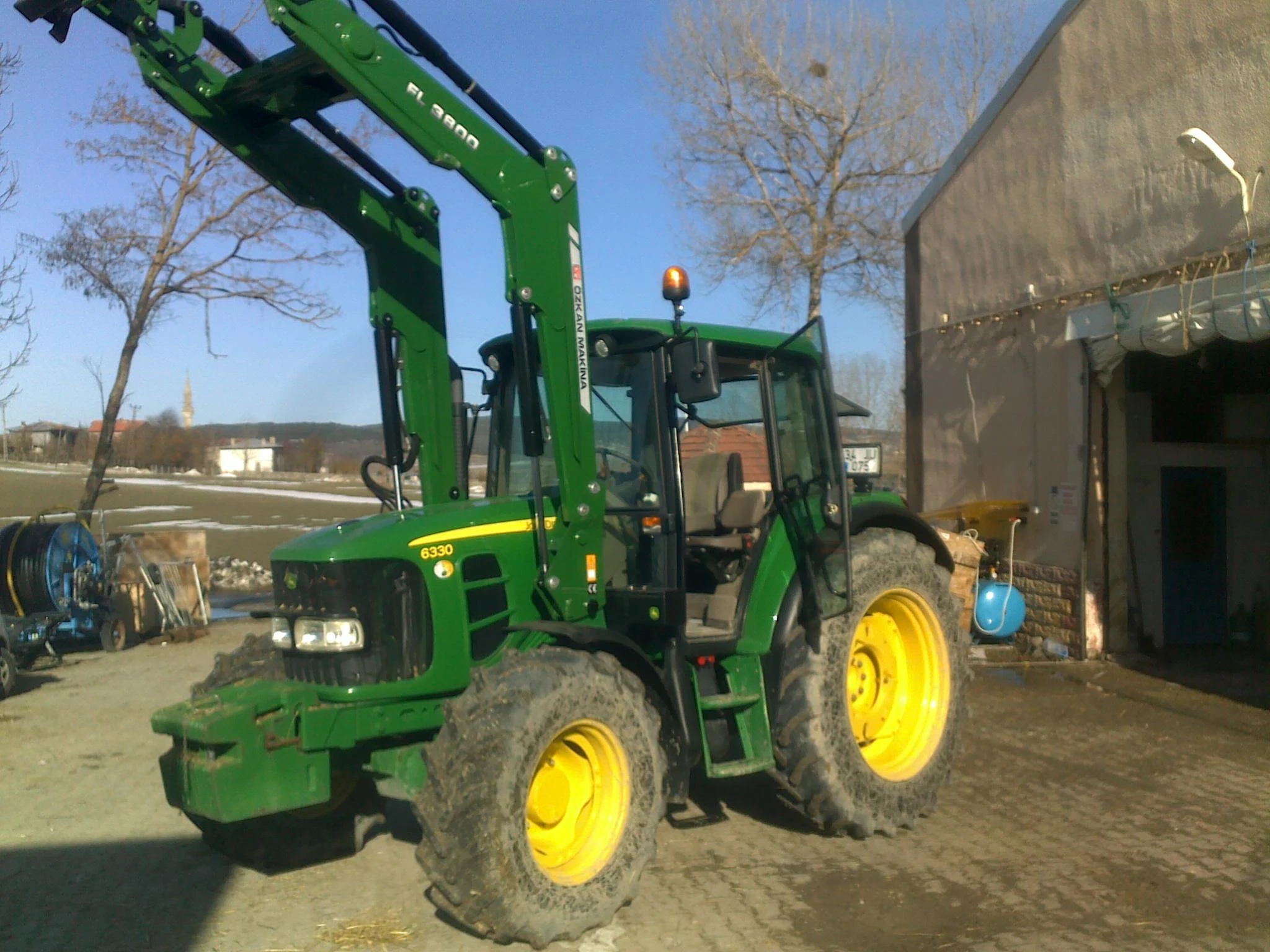 John Deere 6330 Özkan Makina uygulama 2