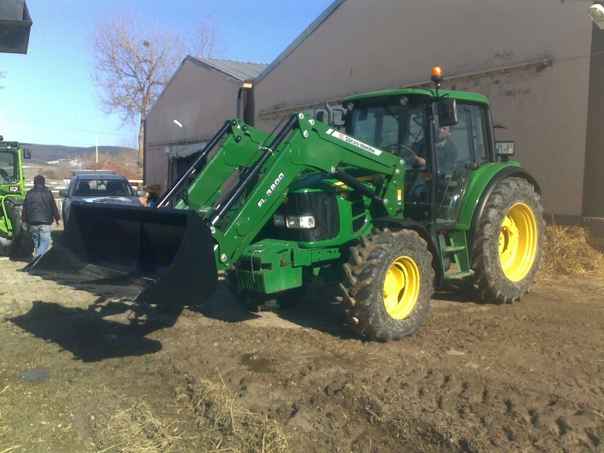 John Deere 6330 Özkan Makina uygulama 4