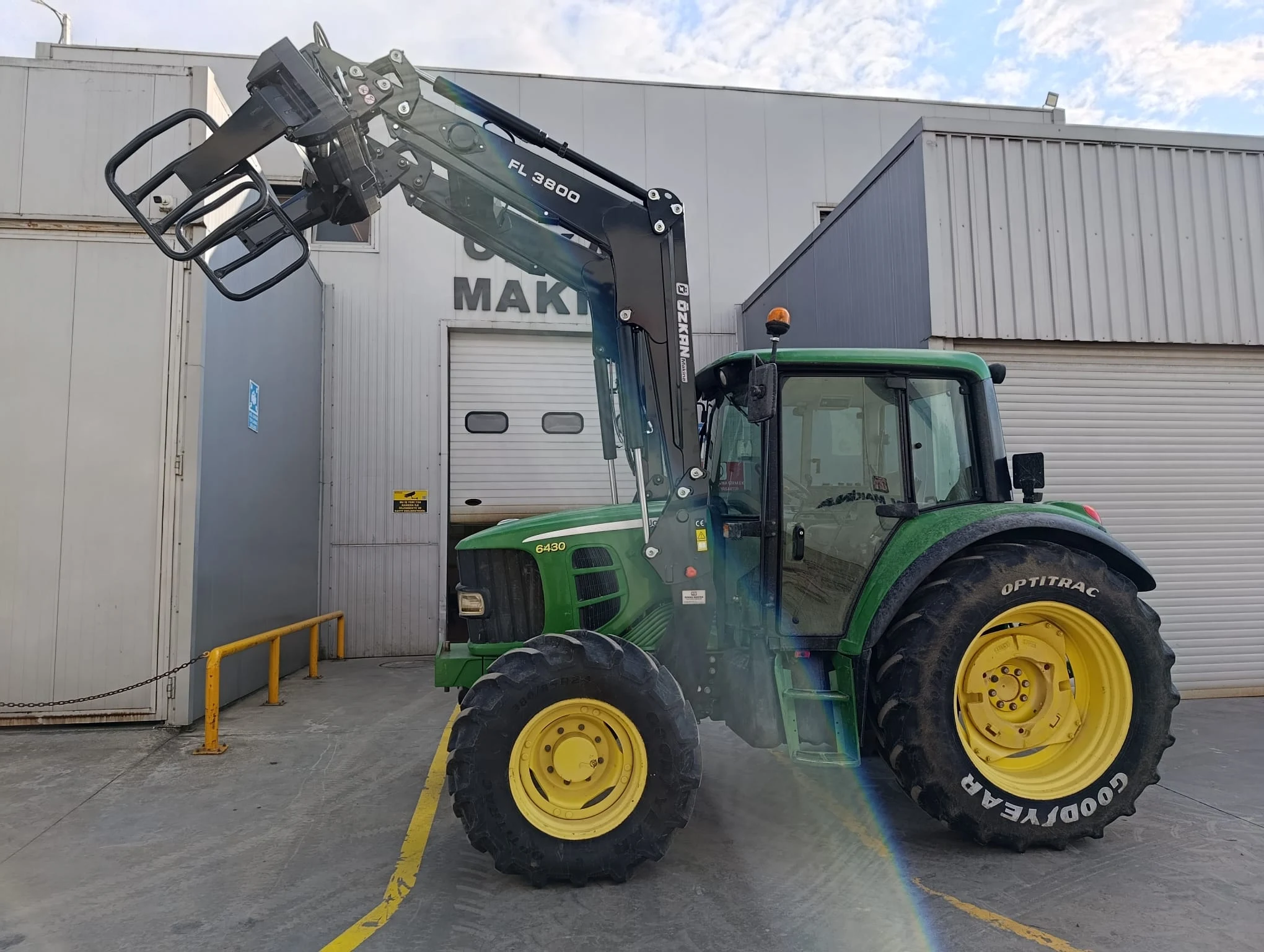 John Deere 6430 Özkan Makina uygulama 2