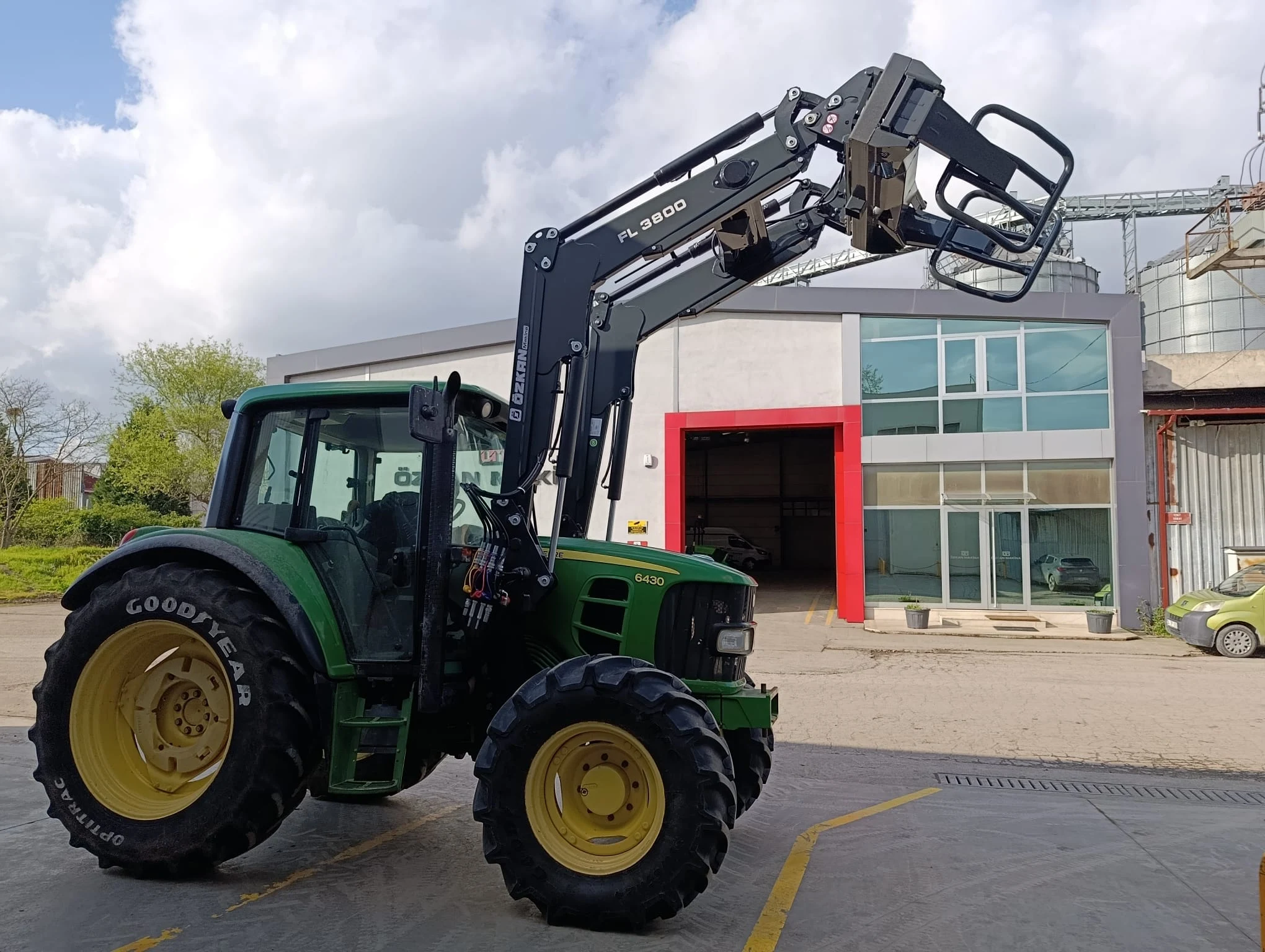 John Deere 6430 Özkan Makina uygulama 3