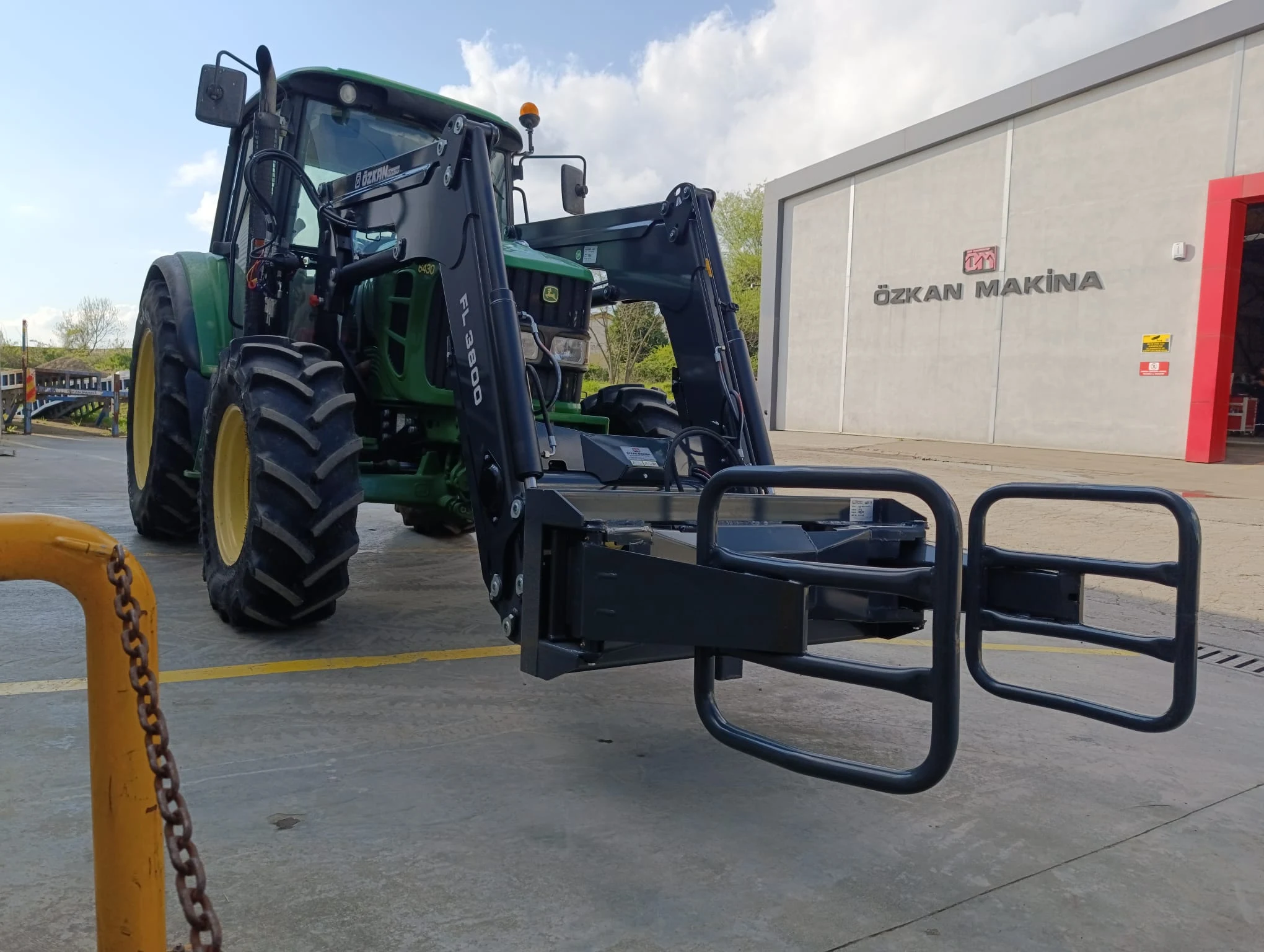 John Deere 6430 Özkan Makina uygulama 4