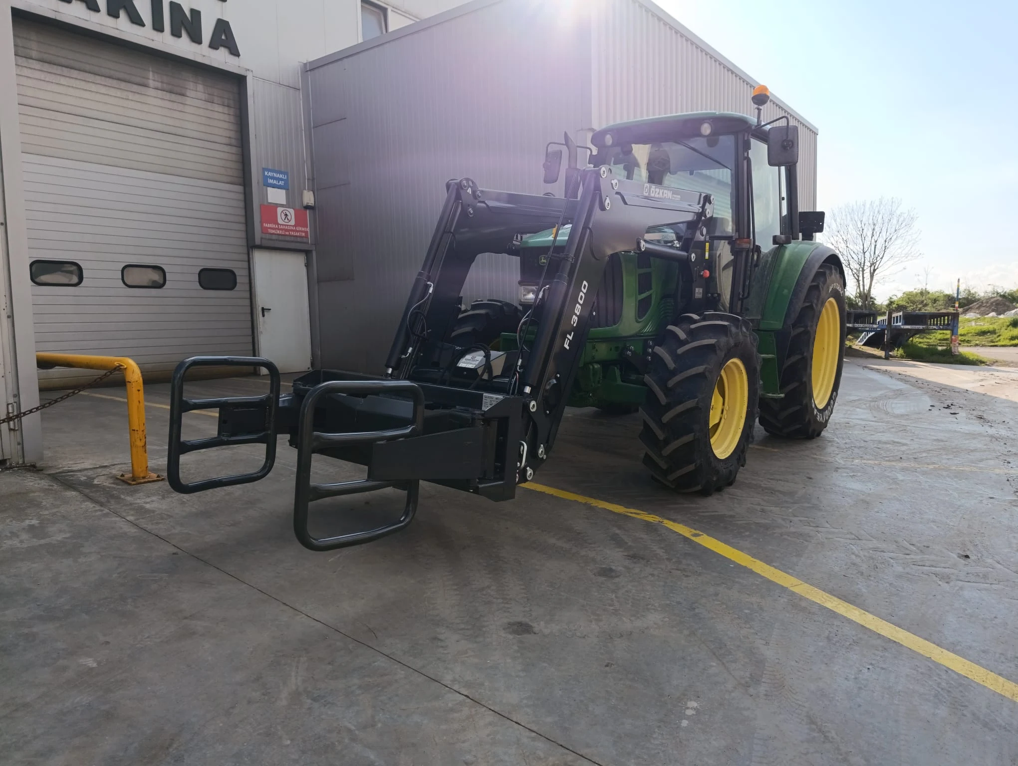 John Deere 6430 Özkan Makina uygulama 5