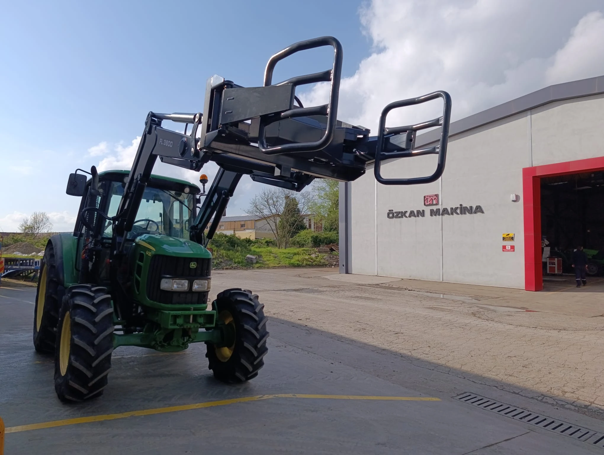 John Deere 6430 Özkan Makina uygulama 6