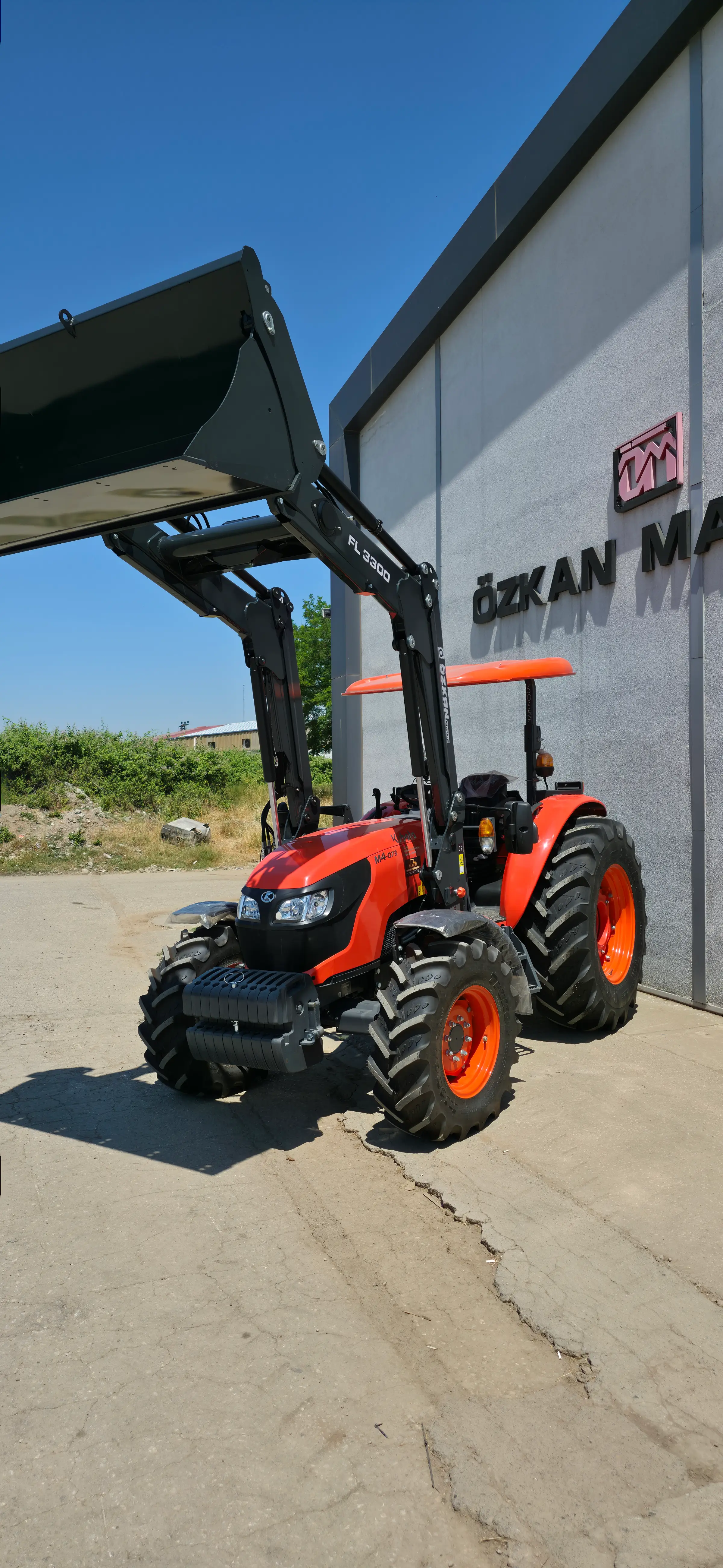 Kubota 4073 Özkan Makina uygulama 1