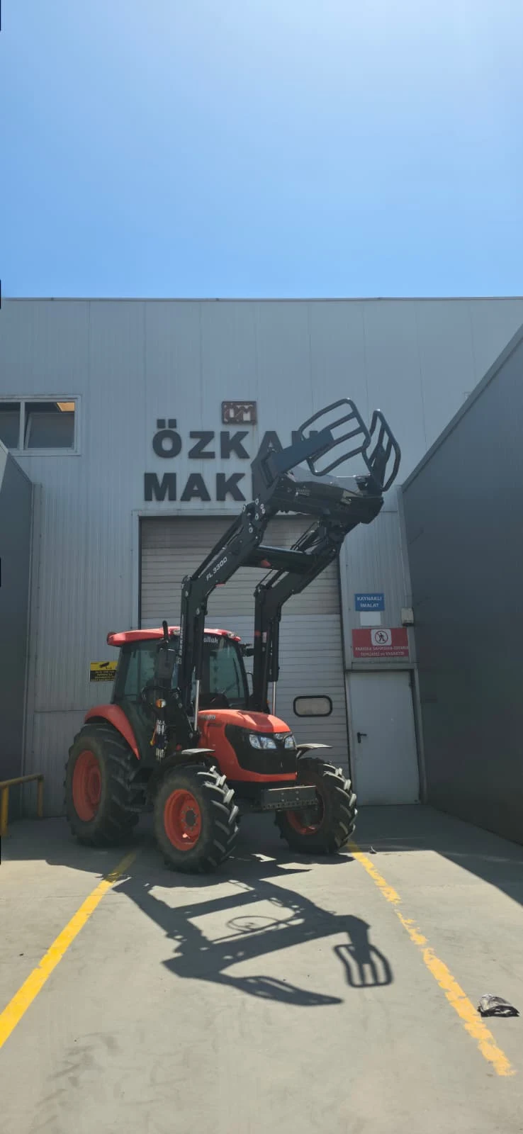Kubota 7040 Özkan Makina uygulama 1