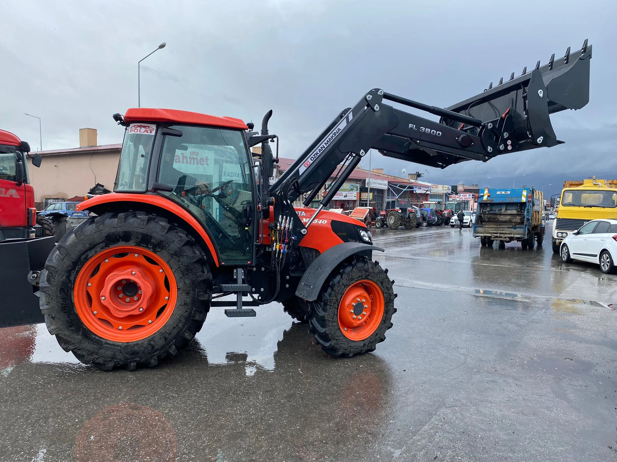 Kubota 9540 Özkan Makina uygulama 1
