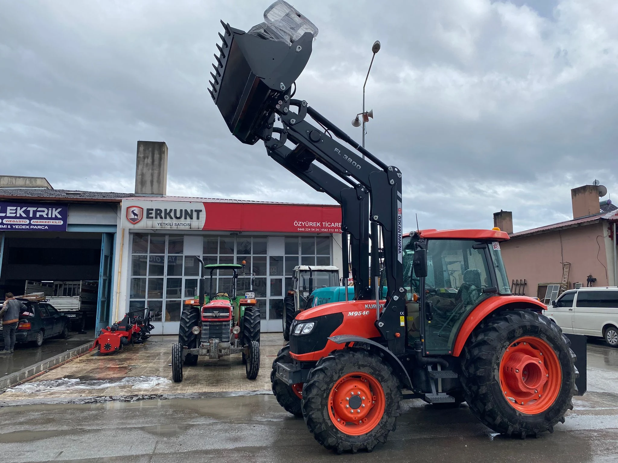 Kubota 9540 Özkan Makina uygulama 2