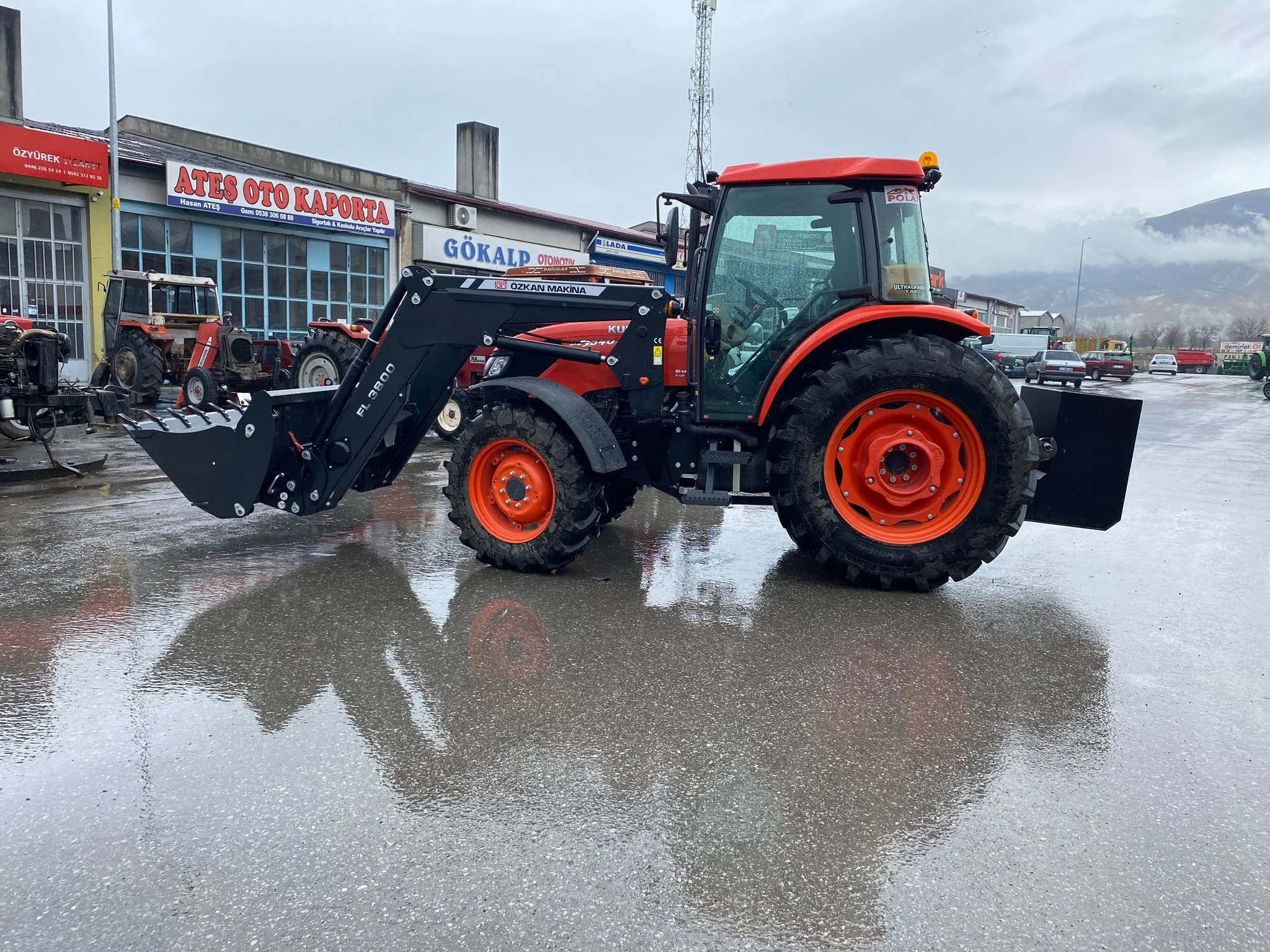 Kubota 9540 Özkan Makina uygulama 3