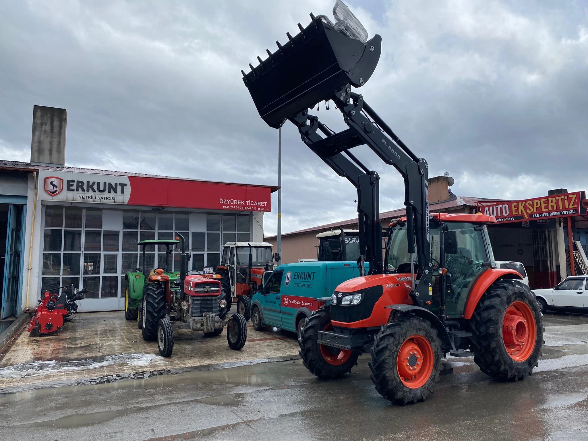 Kubota 9540 Özkan Makina uygulama 4