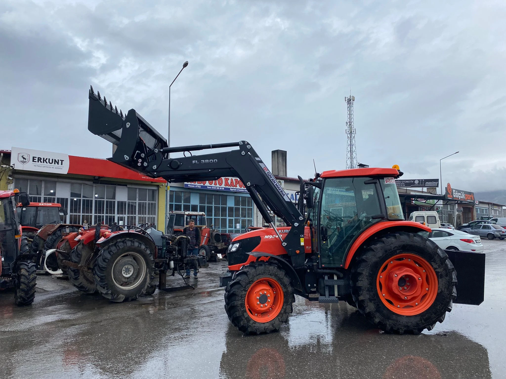 Kubota 9540 Özkan Makina uygulama 5