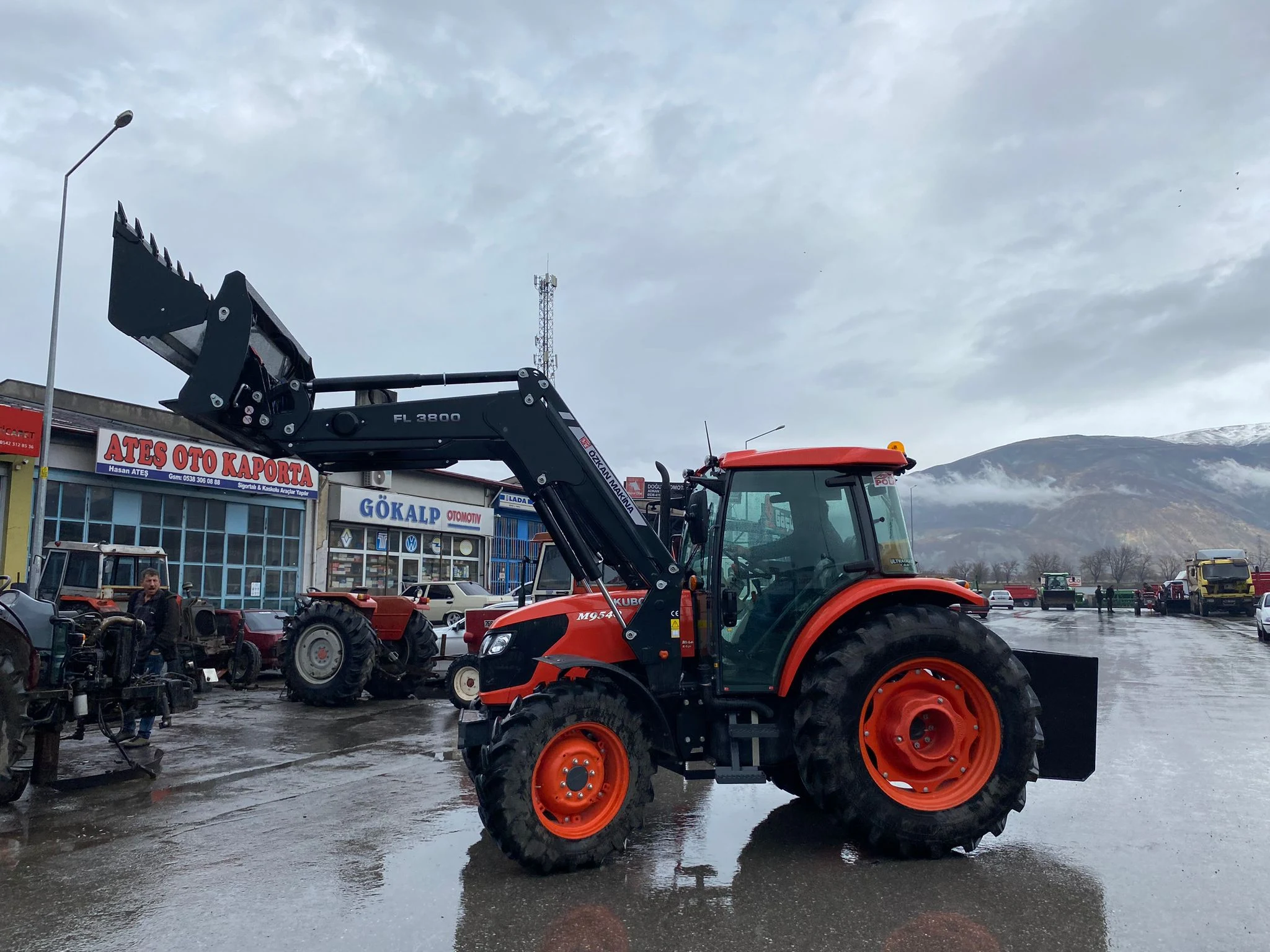 Kubota 9540 Özkan Makina uygulama 7