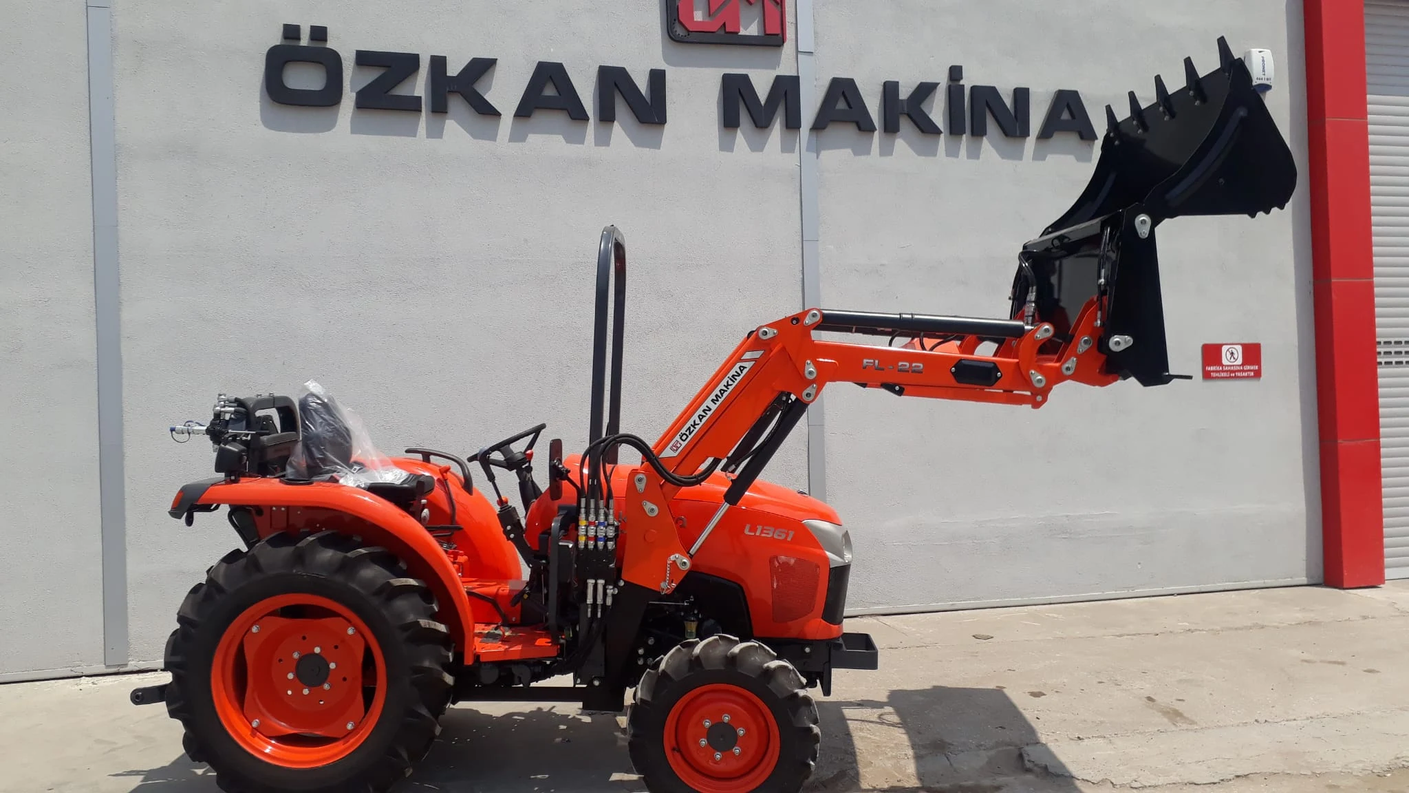 Kubota L1 361 Özkan Makina uygulama 1