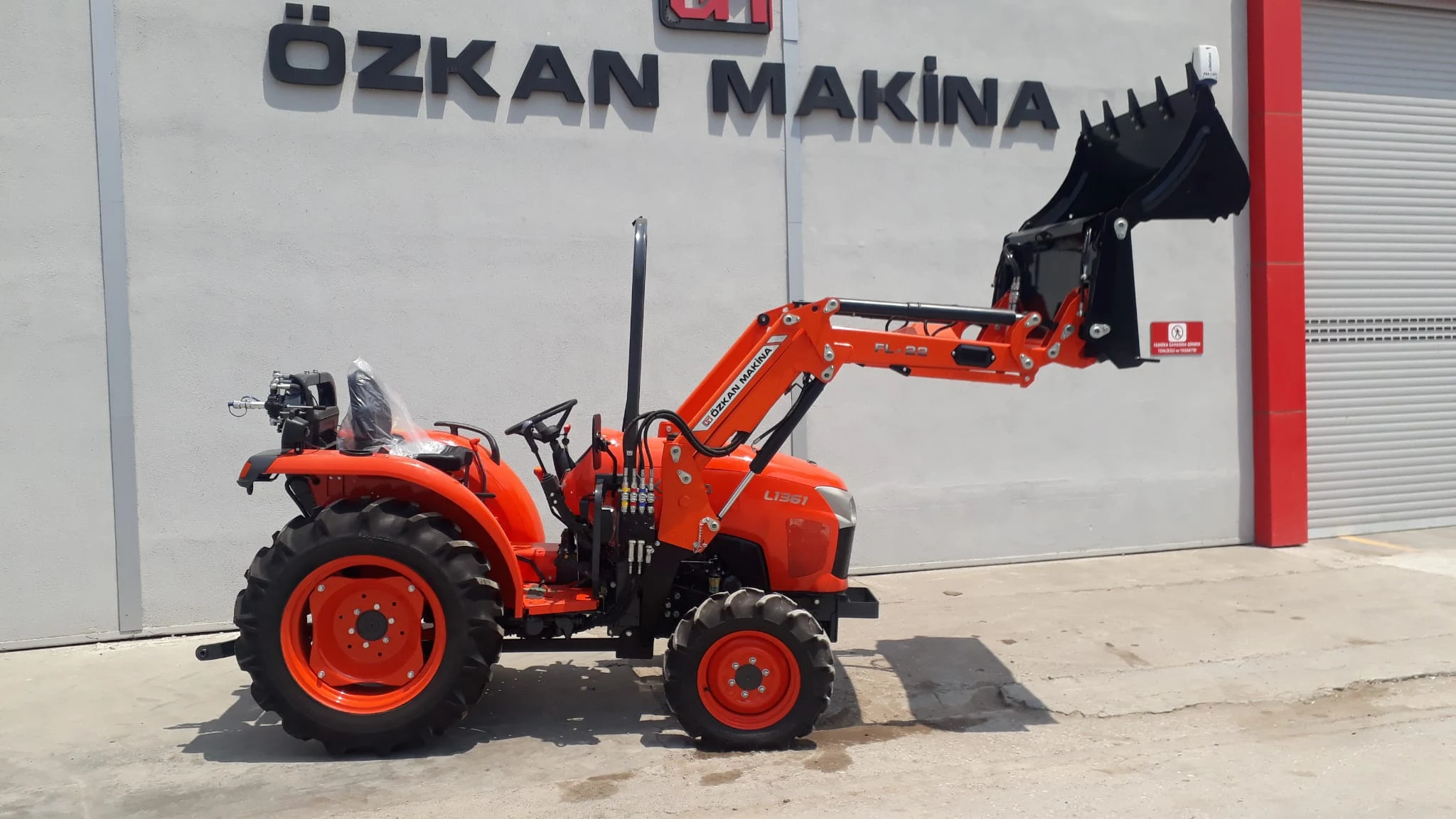 Kubota L1 361 Özkan Makina uygulama 2