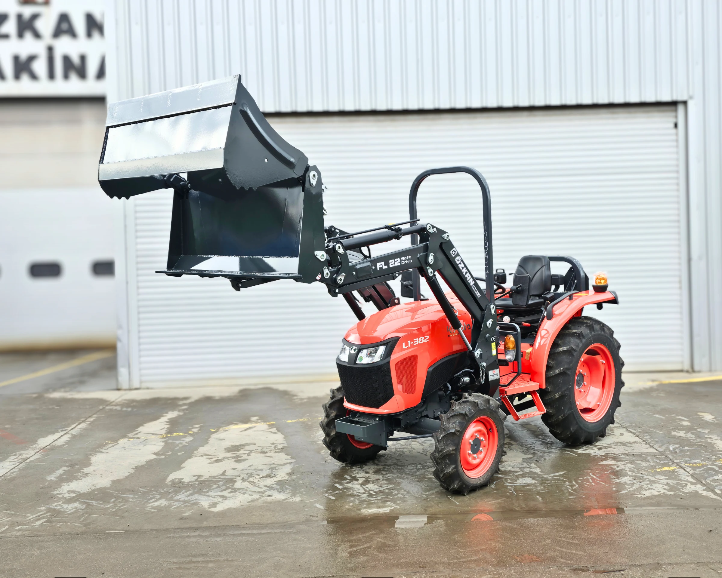 Kubota L1 382 Özkan Makina uygulama 1