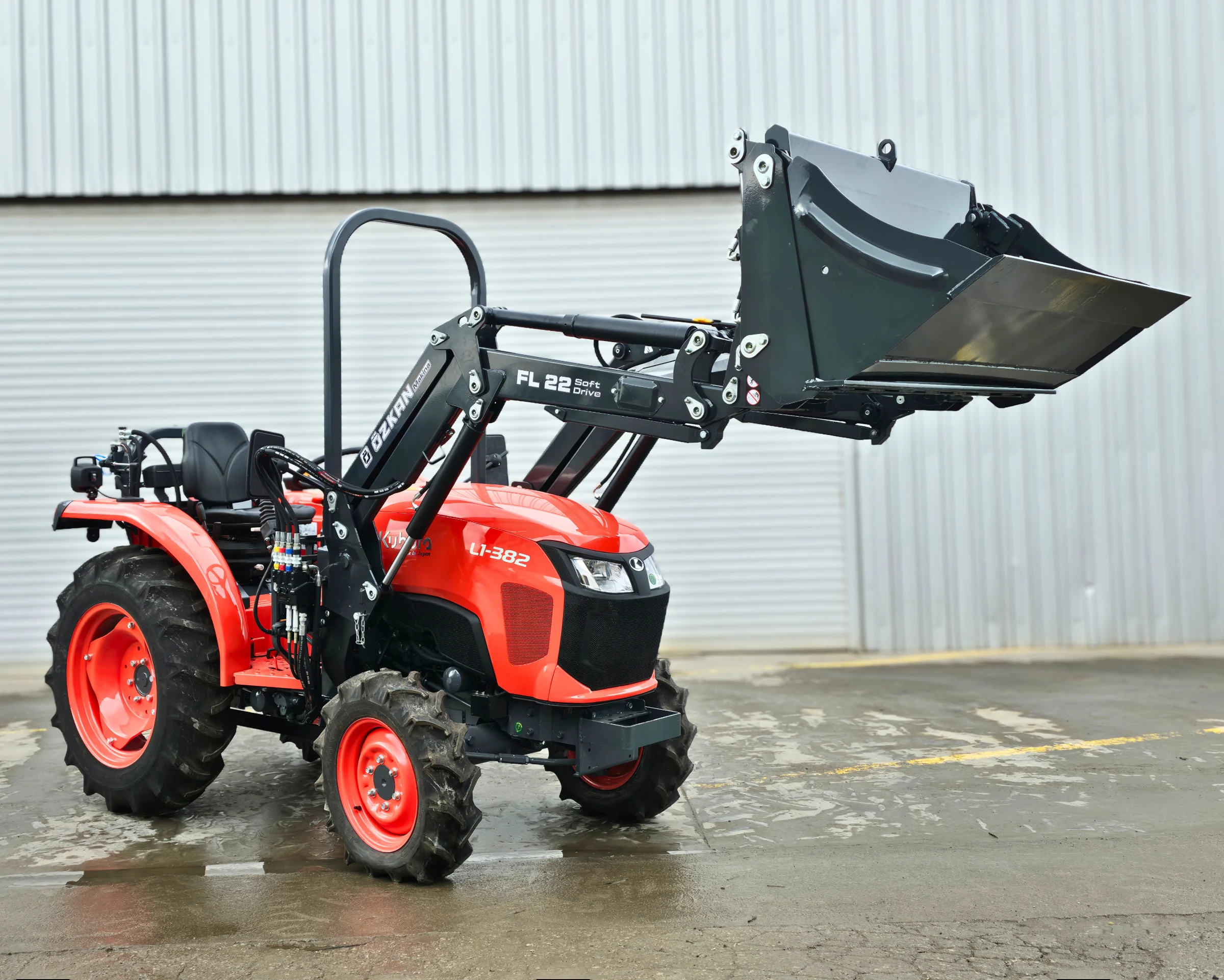 Kubota L1 382 Özkan Makina uygulama 2