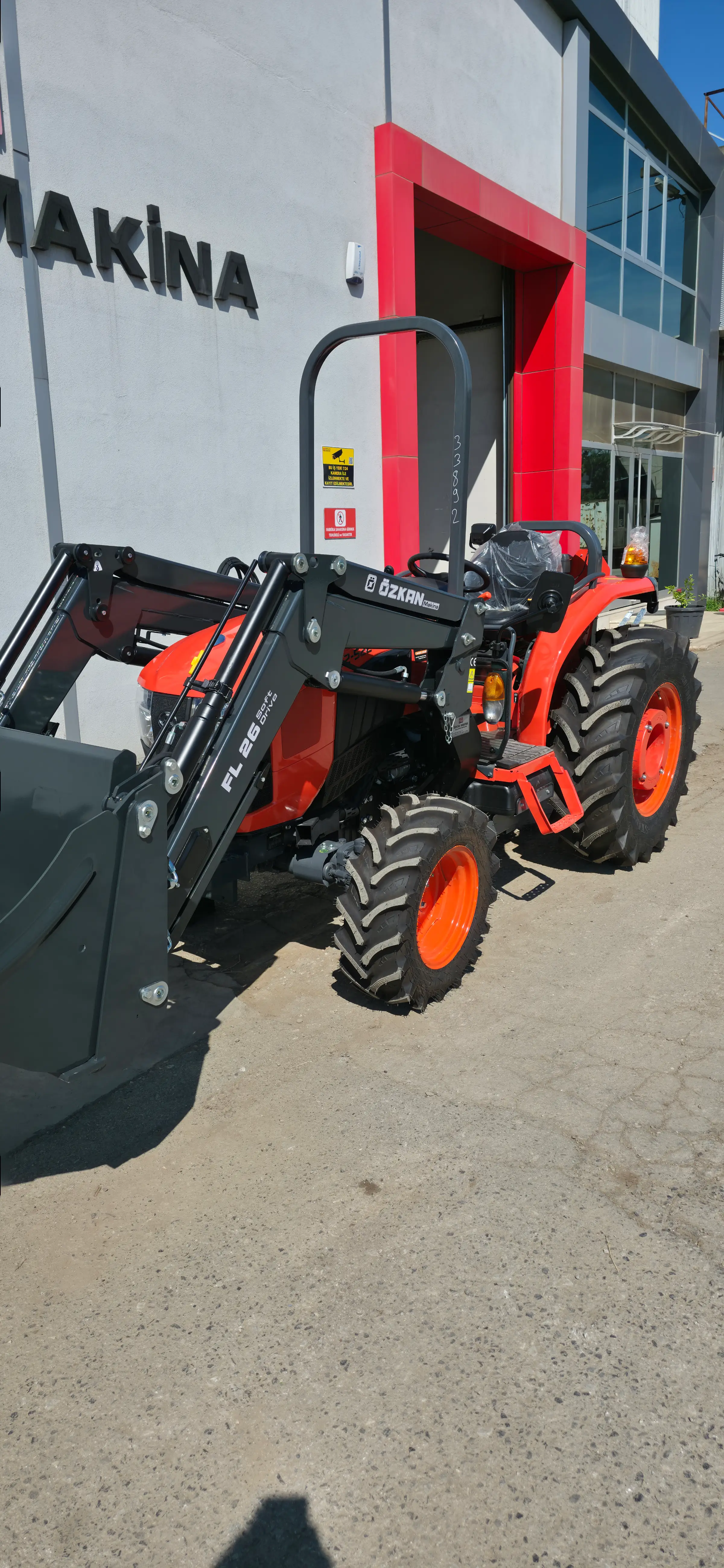Kubota L2 522 Özkan Makina uygulama 1