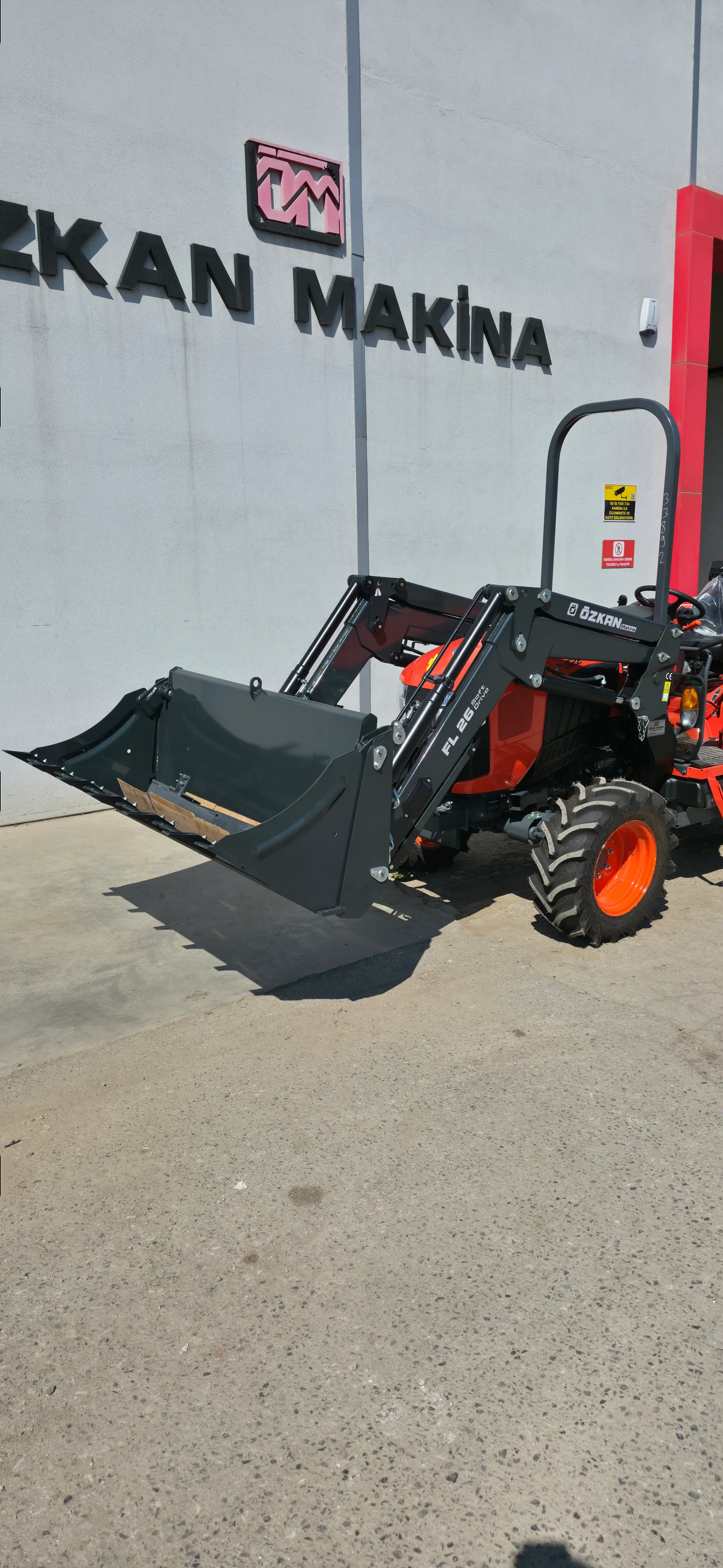 Kubota L2 522 Özkan Makina uygulama 2